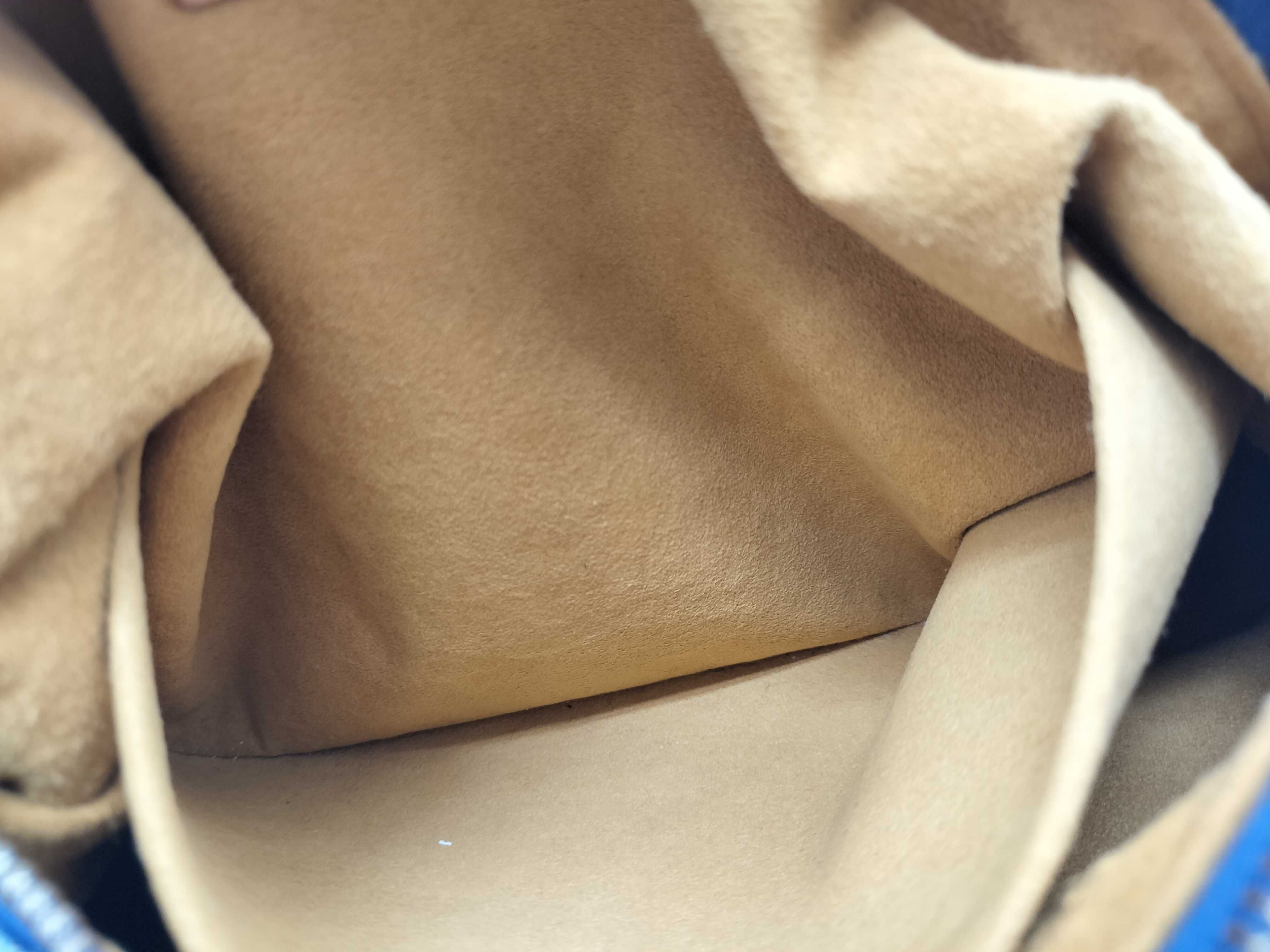 Monogram Denim Baggy PM Shoulder Bag — view 14