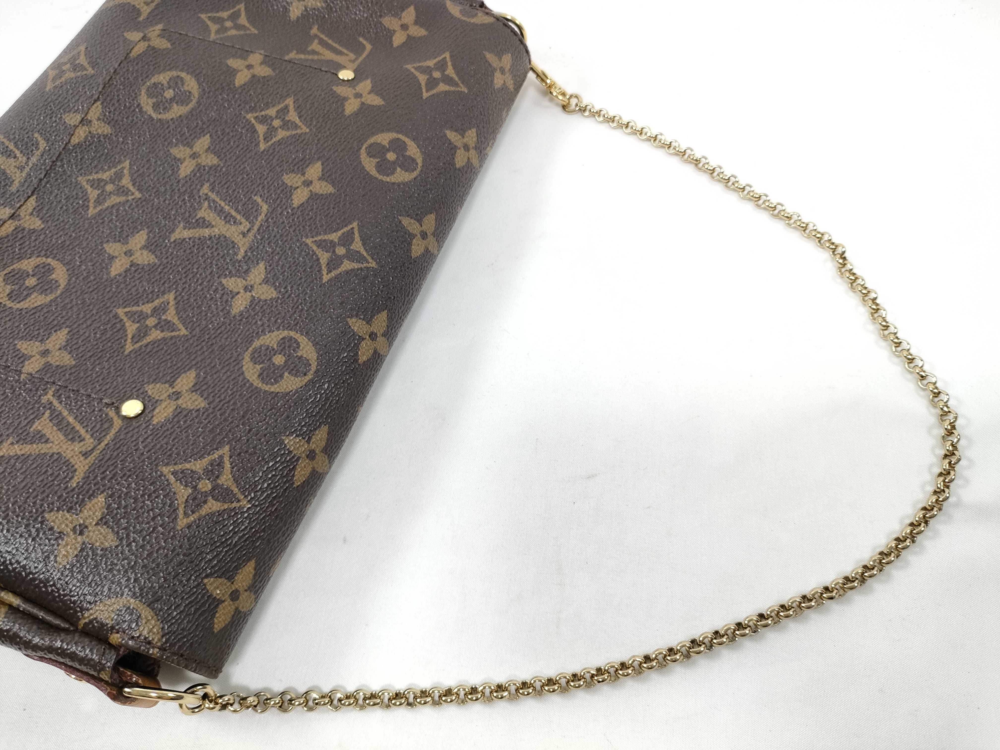 Monogram Vuitton Shoulder Bag Favorite MM Shoulder Bag — view 6