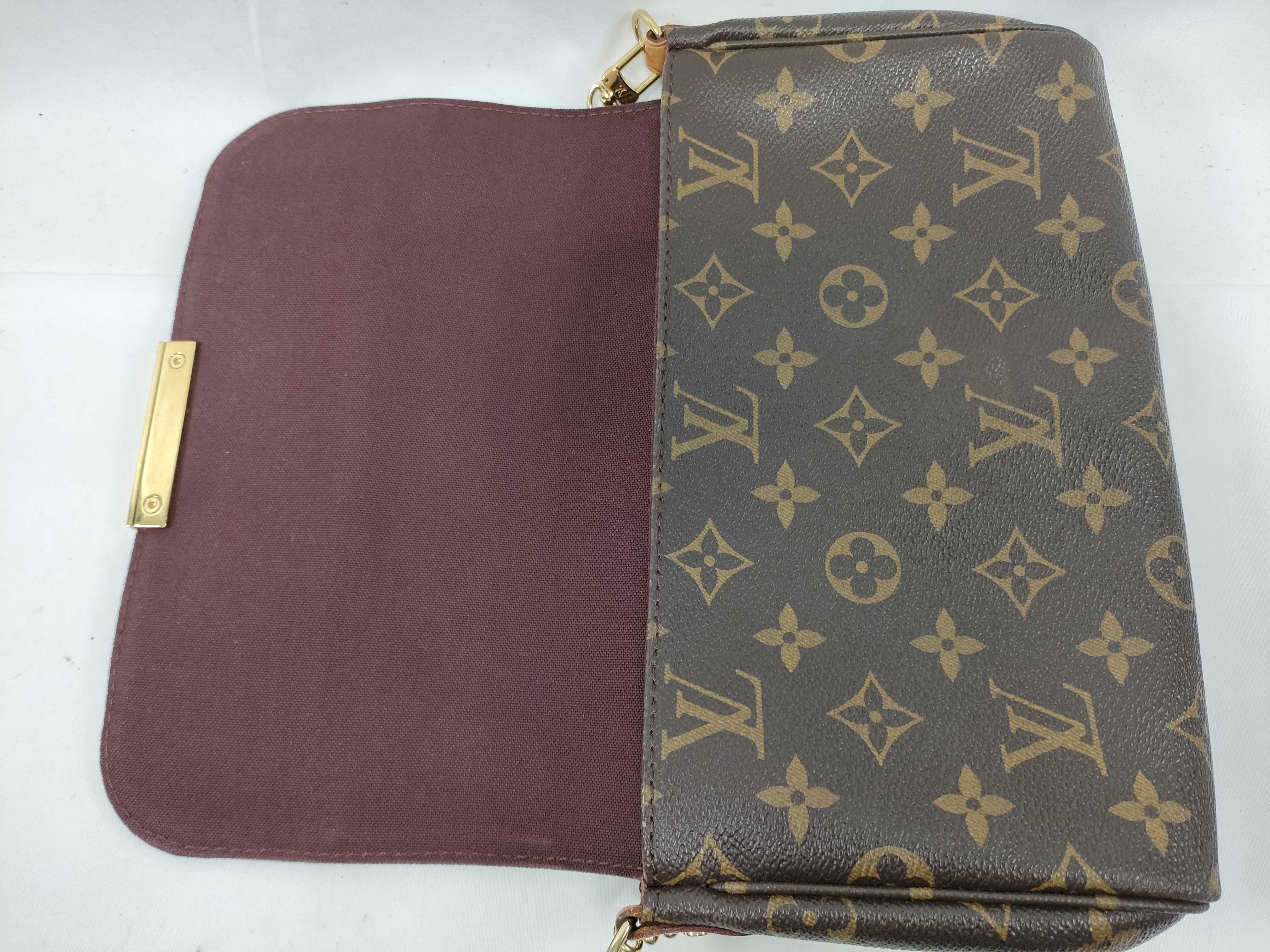 Monogram Vuitton Shoulder Bag Favorite MM Shoulder Bag — view 9