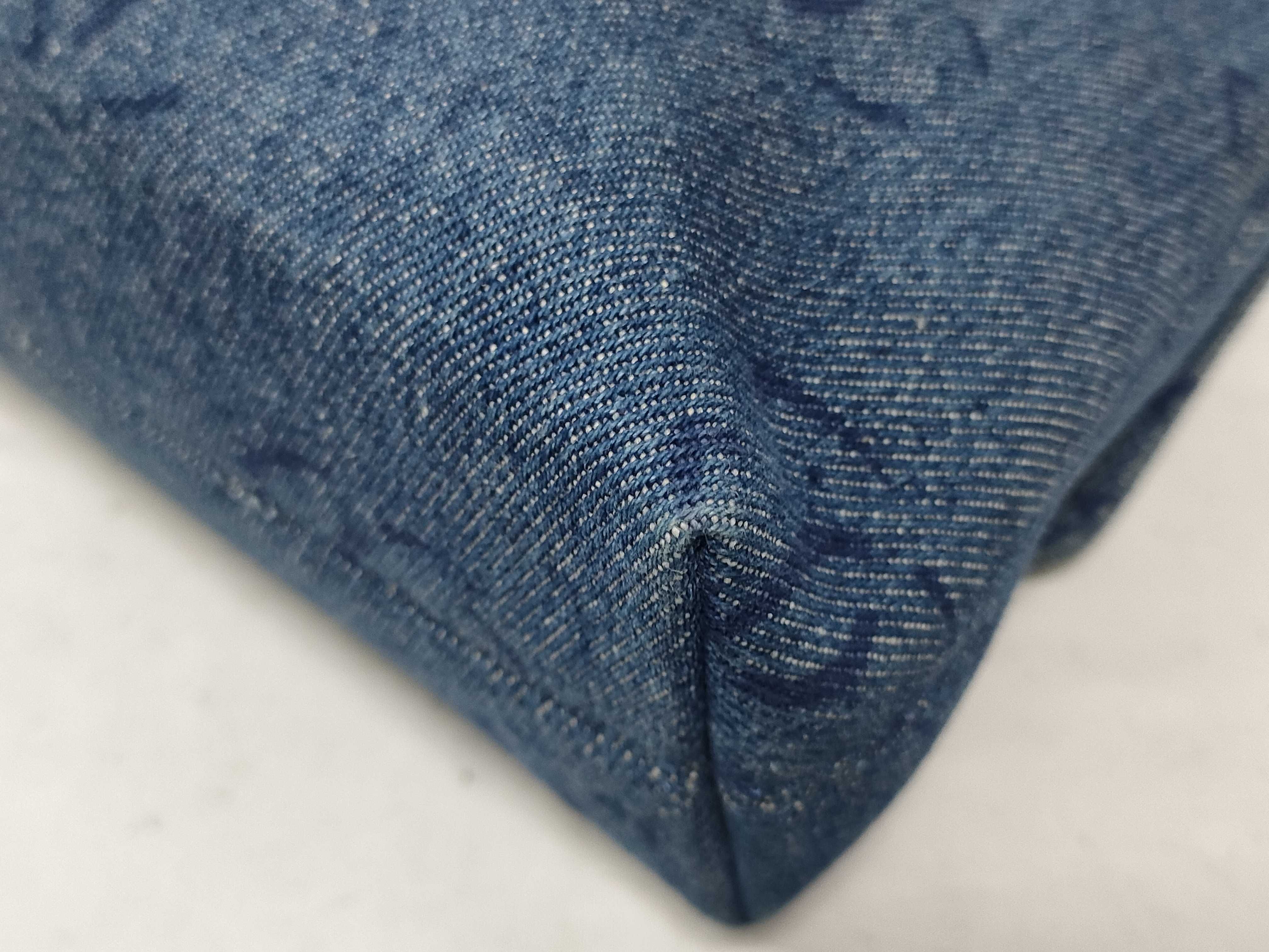 Denim Coco Mark Clutch Bag (Serial Number 7) — view 4