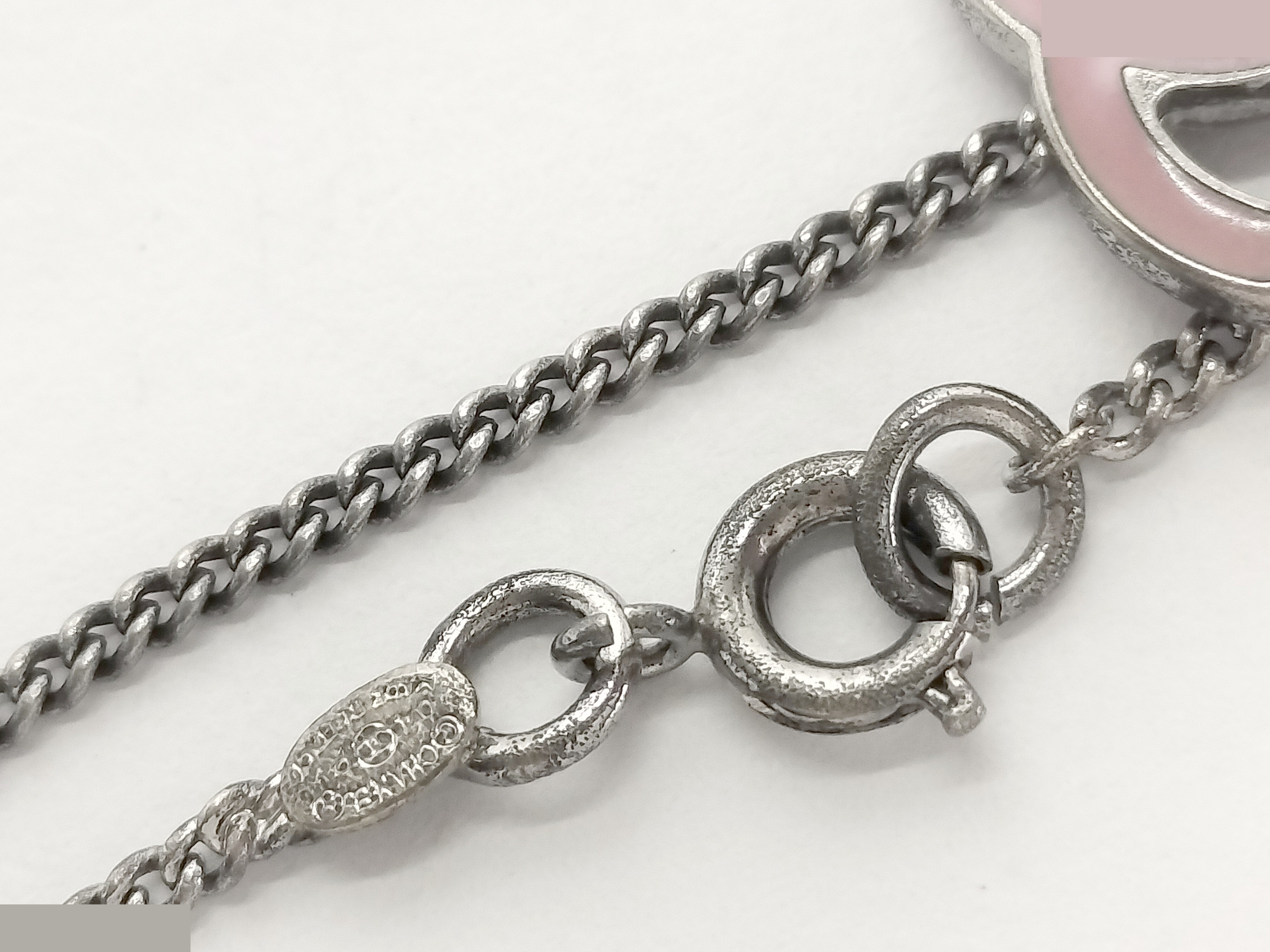 Coco Heart Silver Bracelet, Wrist Circumference Approx. 20cm — view 2