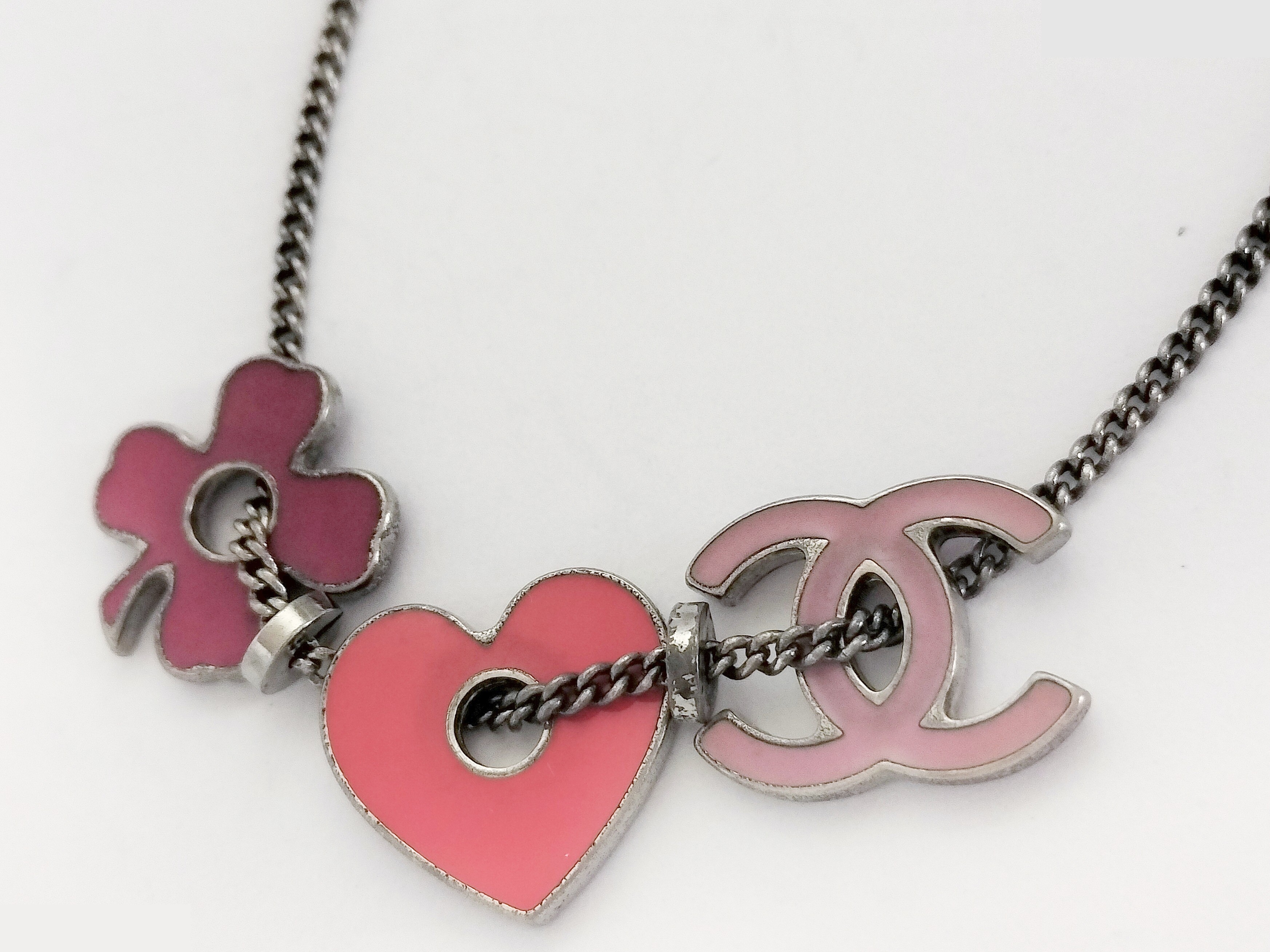 Coco Heart Silver Bracelet, Wrist Circumference Approx. 20cm — view 3