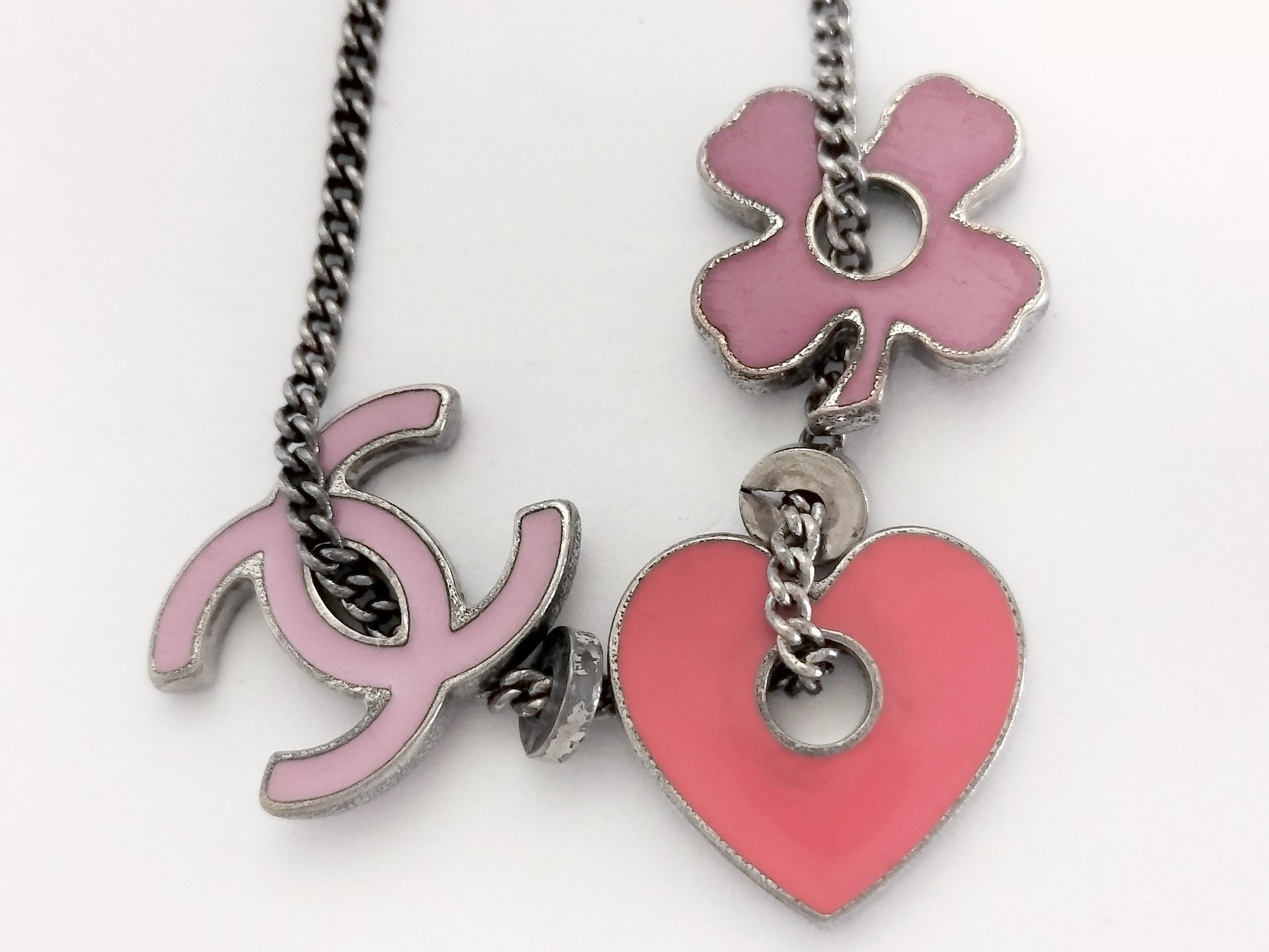 Coco Heart Silver Bracelet, Wrist Circumference Approx. 20cm — view 4