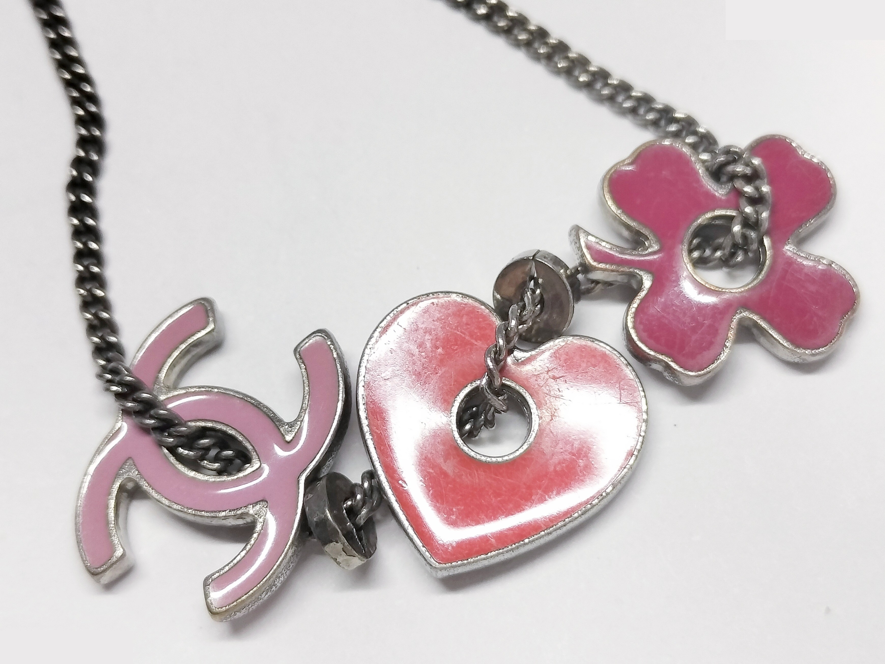 Coco Heart Silver Bracelet, Wrist Circumference Approx. 20cm — view 5