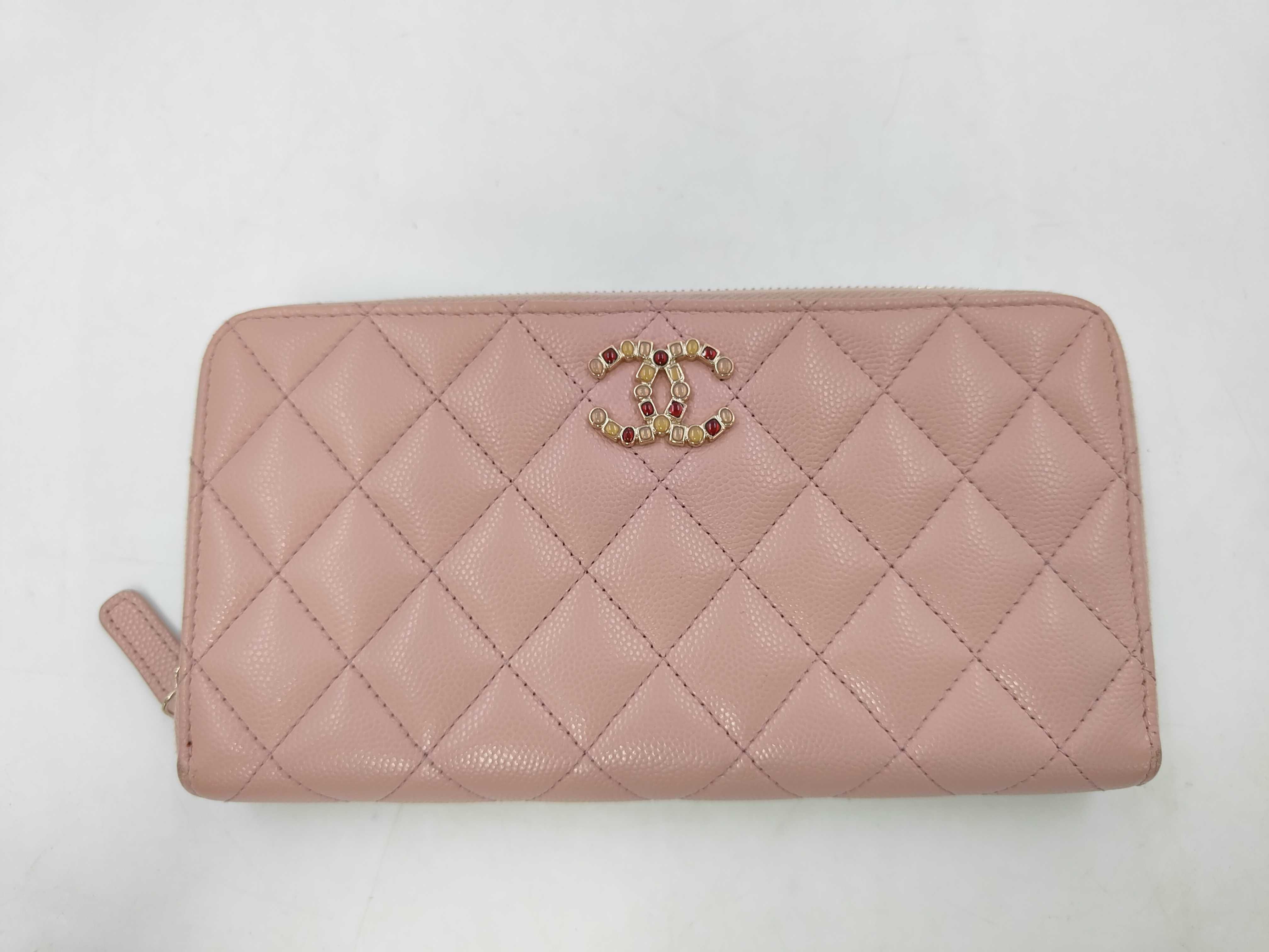 Zip Wallet Caviar RFID