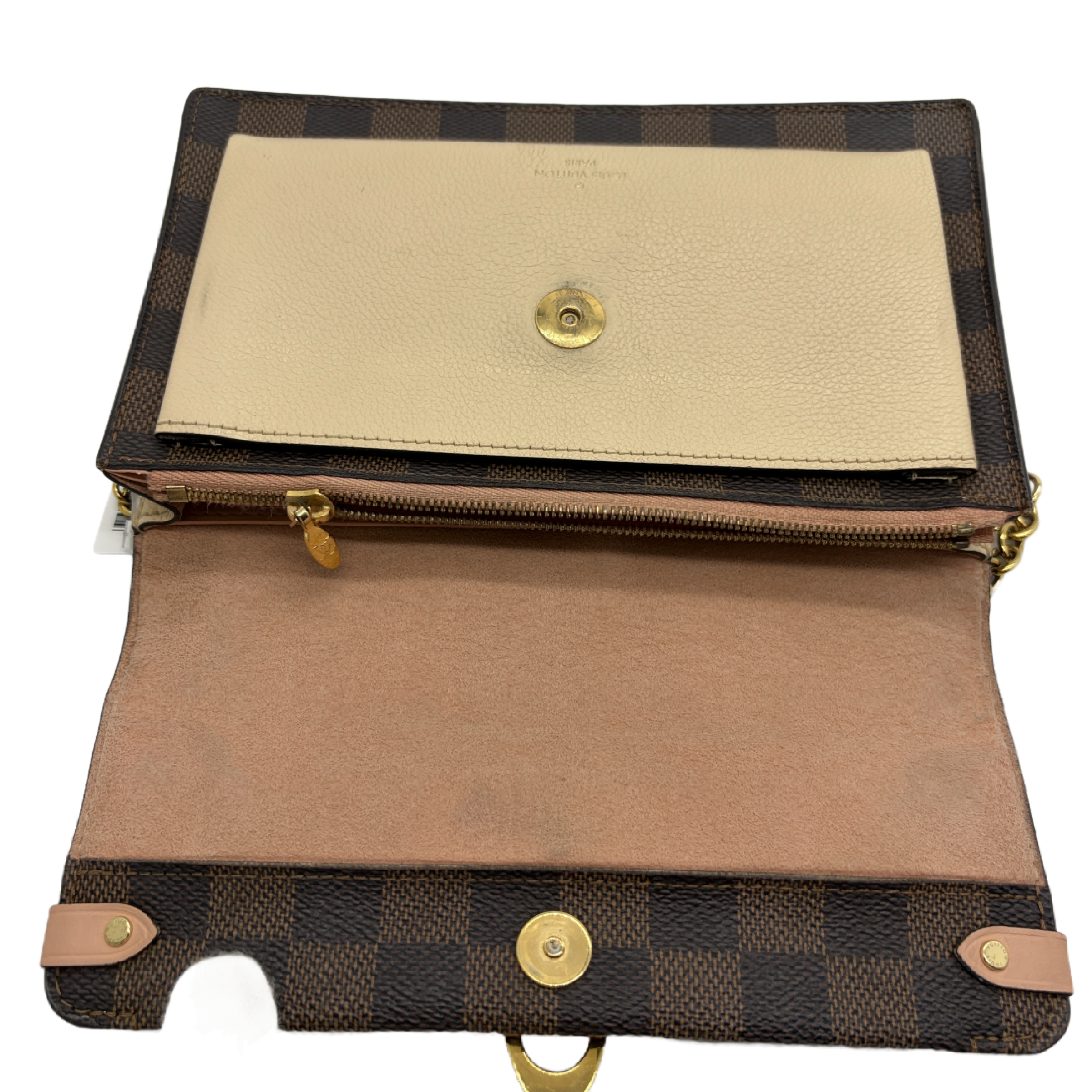 Damier Portefeuille Vavin Chain Shoulder Bag — view 11
