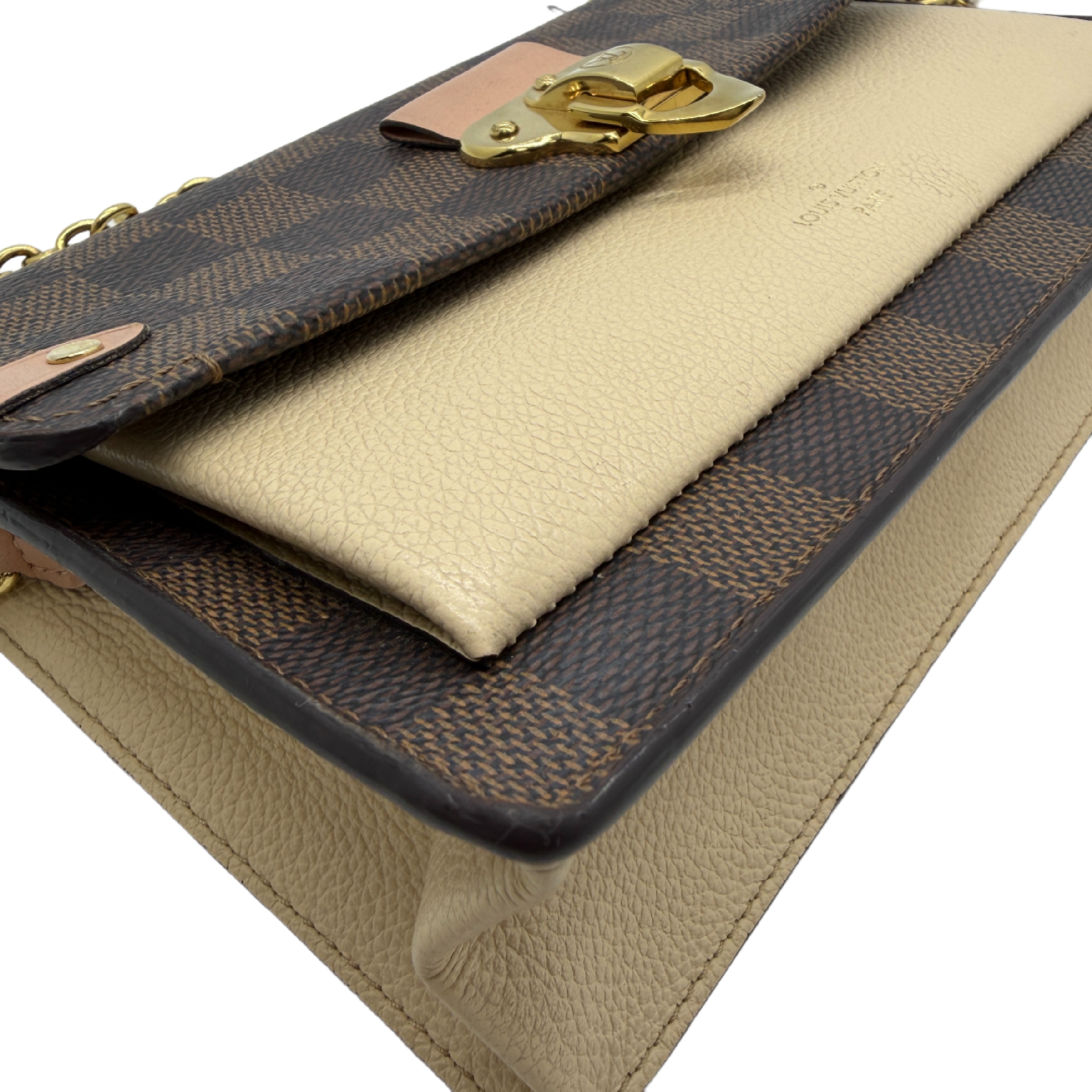 Damier Portefeuille Vavin Chain Shoulder Bag — view 5