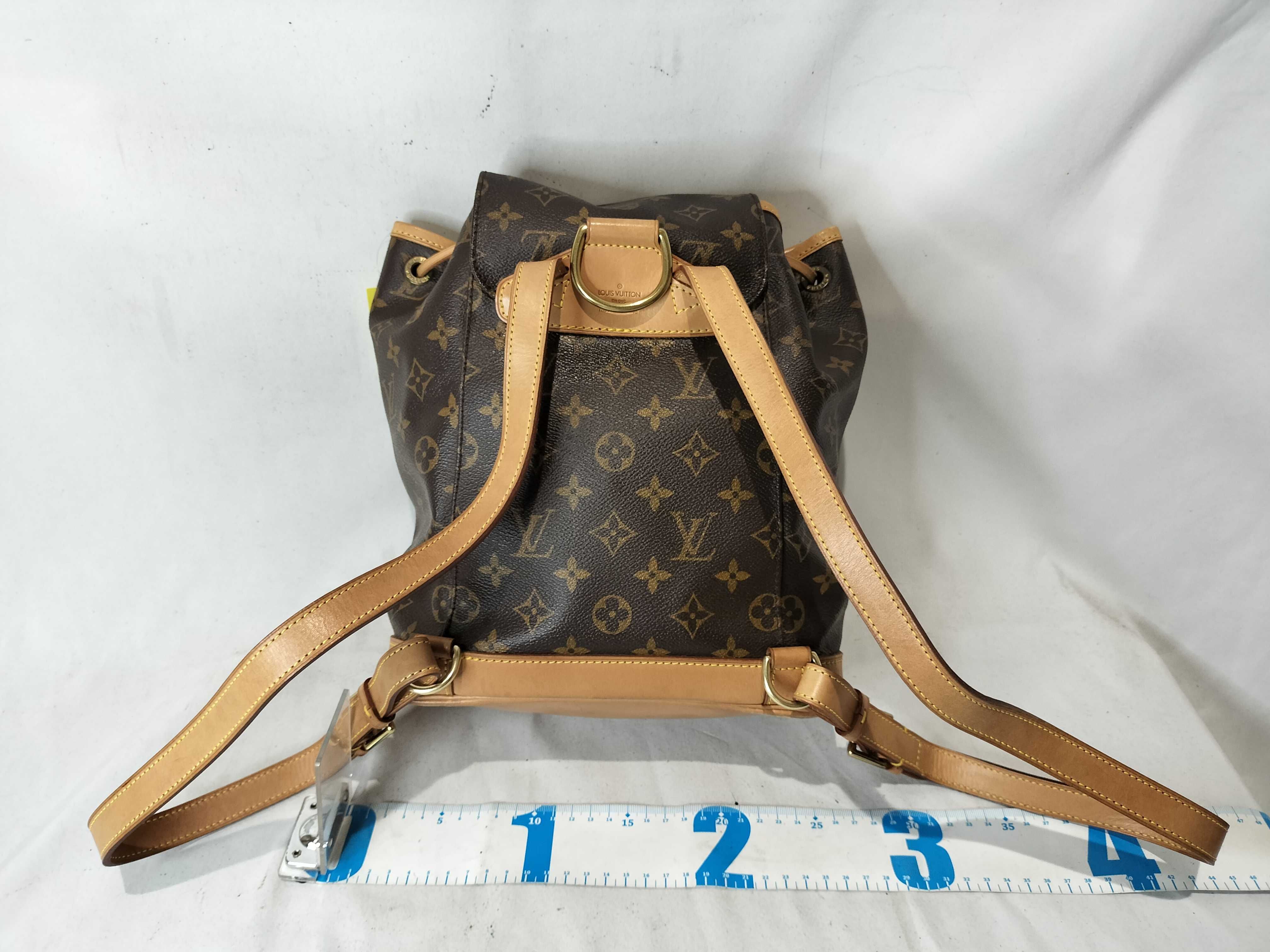 Monogram Montsouris PM Backpack — view 3