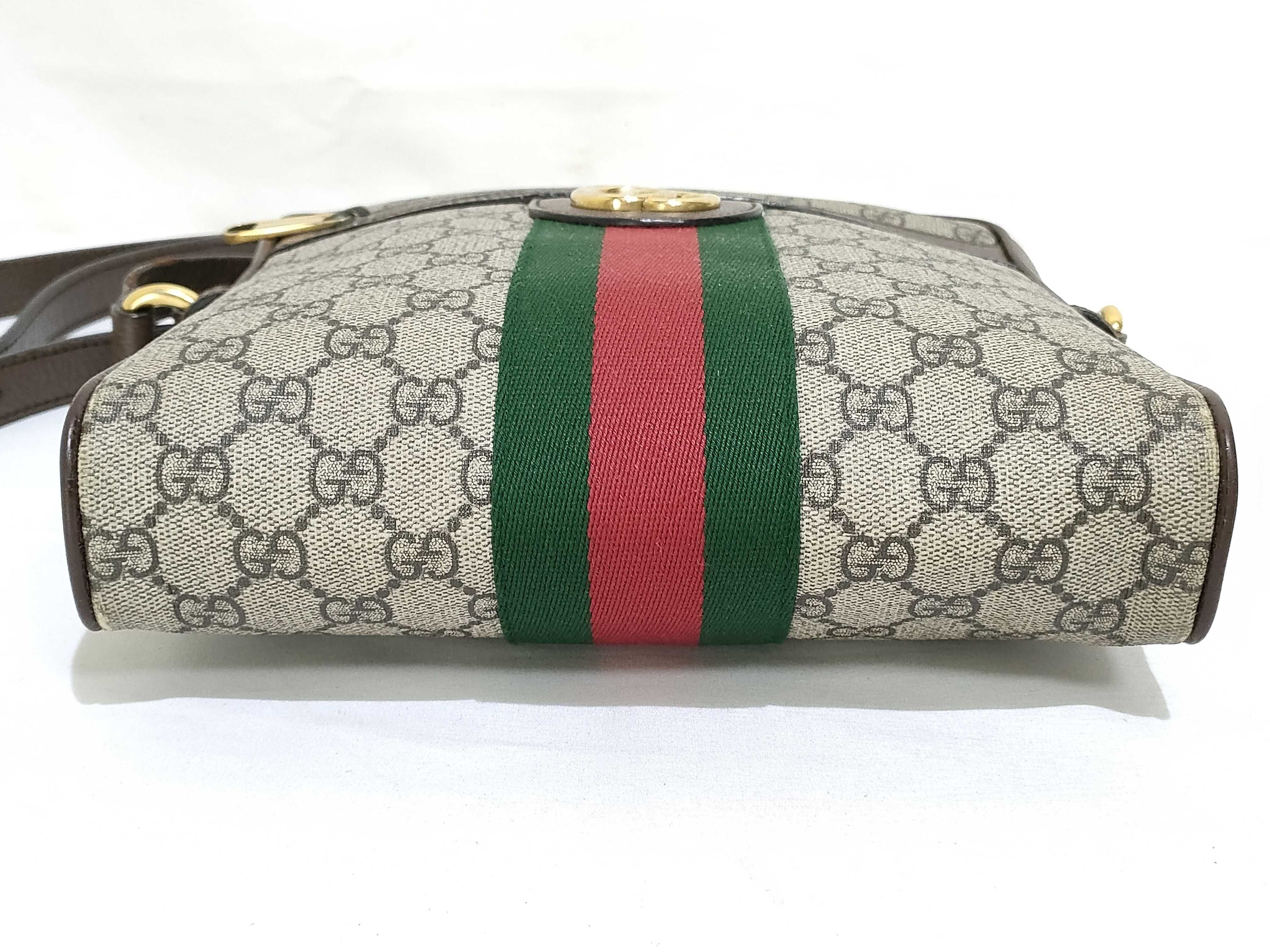 GG Supreme Ophidia Shoulder Bag, Sherry, 547926 520981 (Shoulder Bag) — view 7