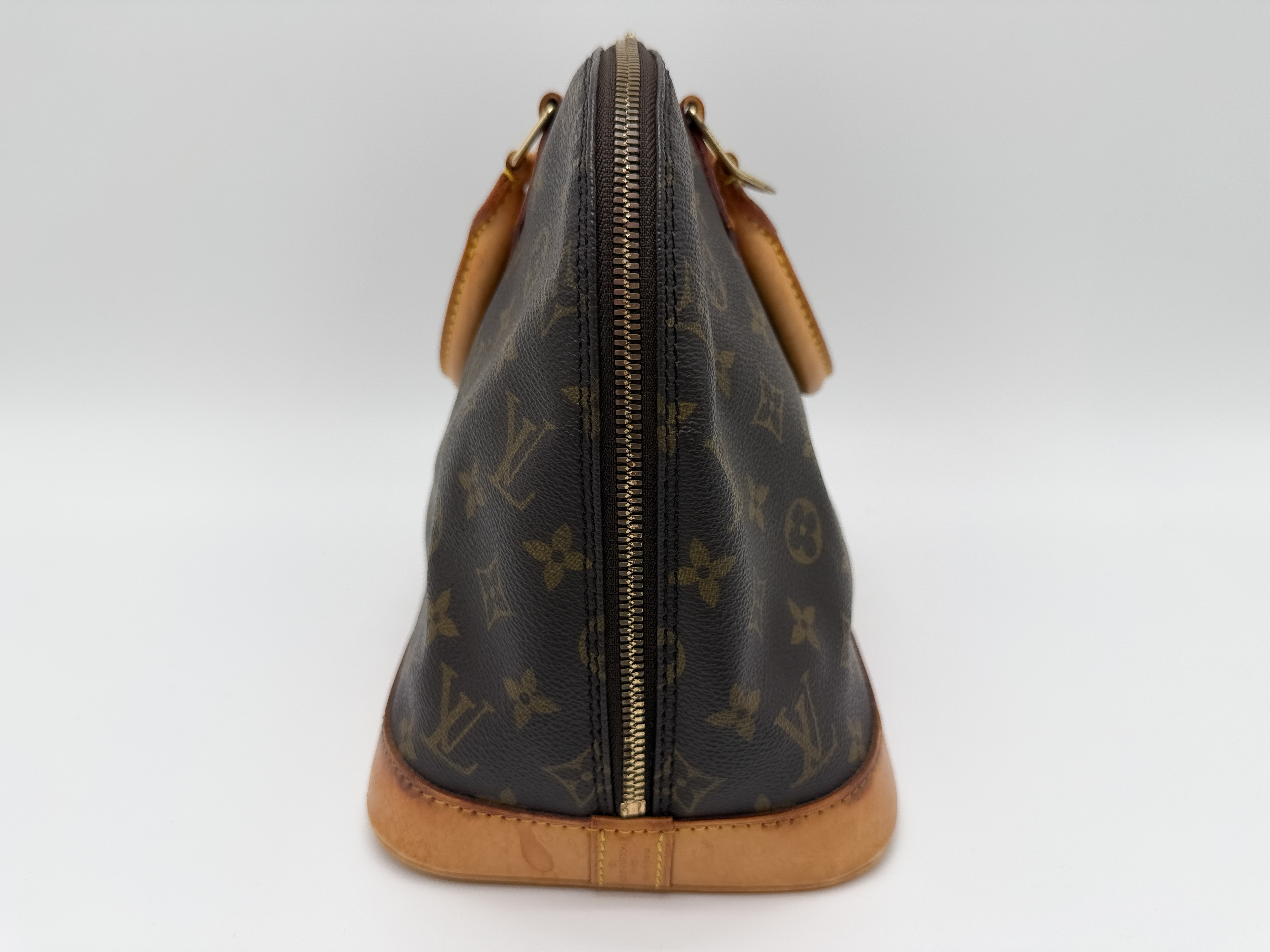 Monogram M51130 Alma PM Handbag with Strap — view 8