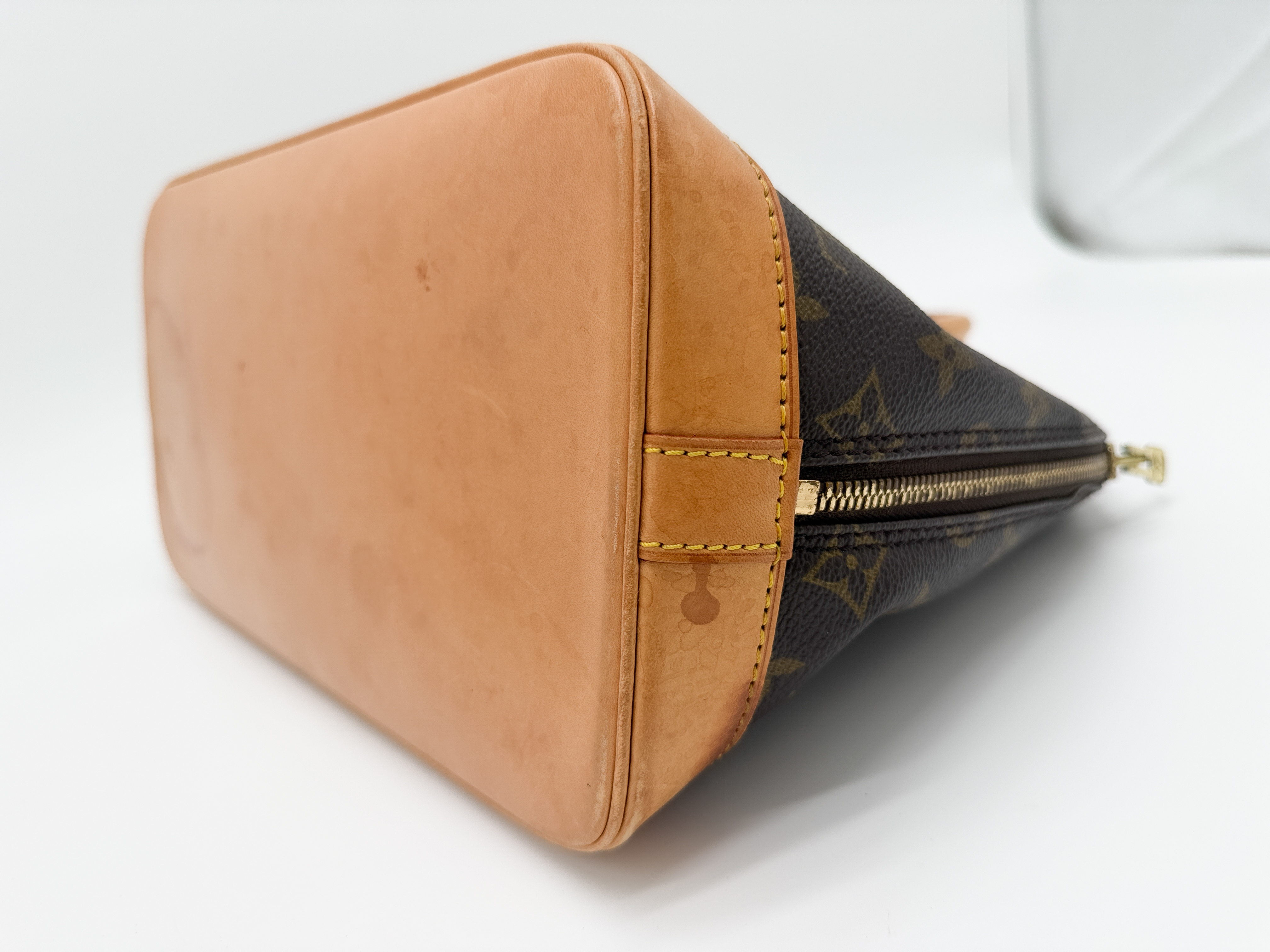 Monogram M51130 Alma PM Handbag with Strap — view 10