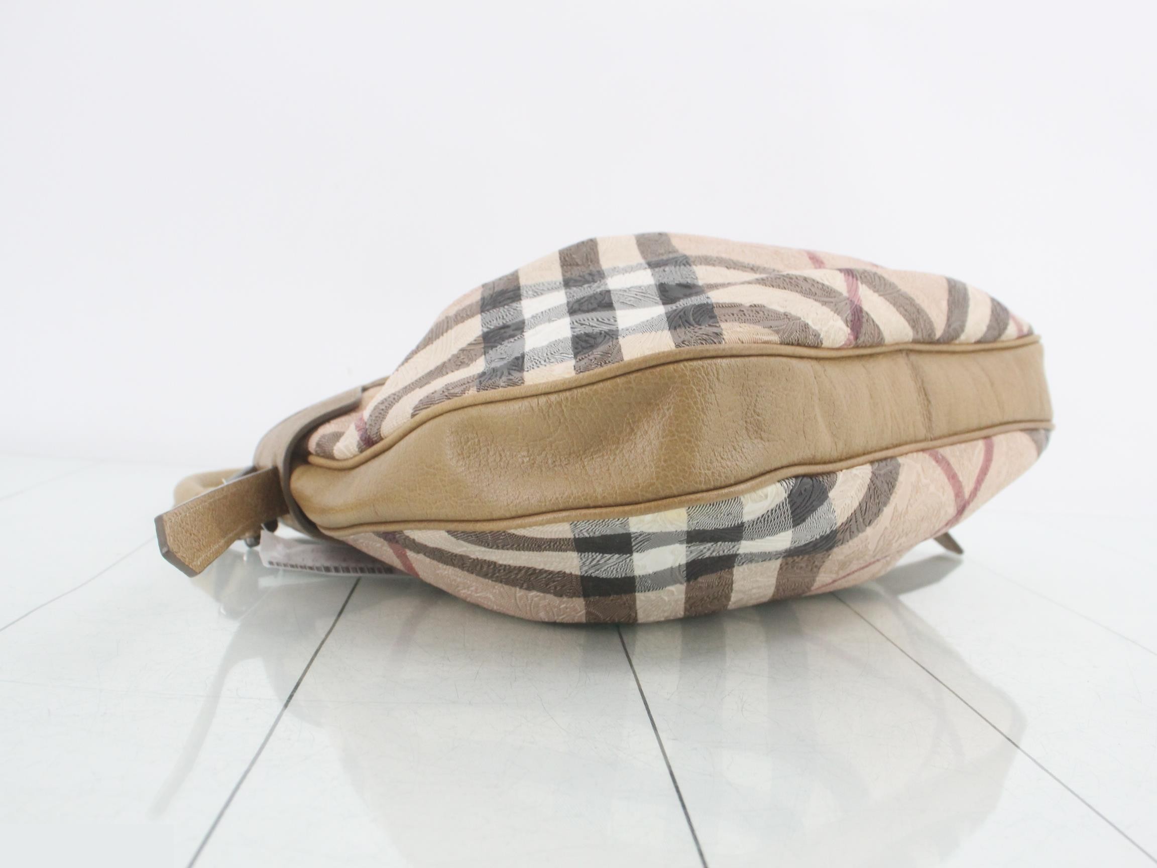 Other lines: Nova Check Embossed Leaf Bags/Shoulder Bags — view 5