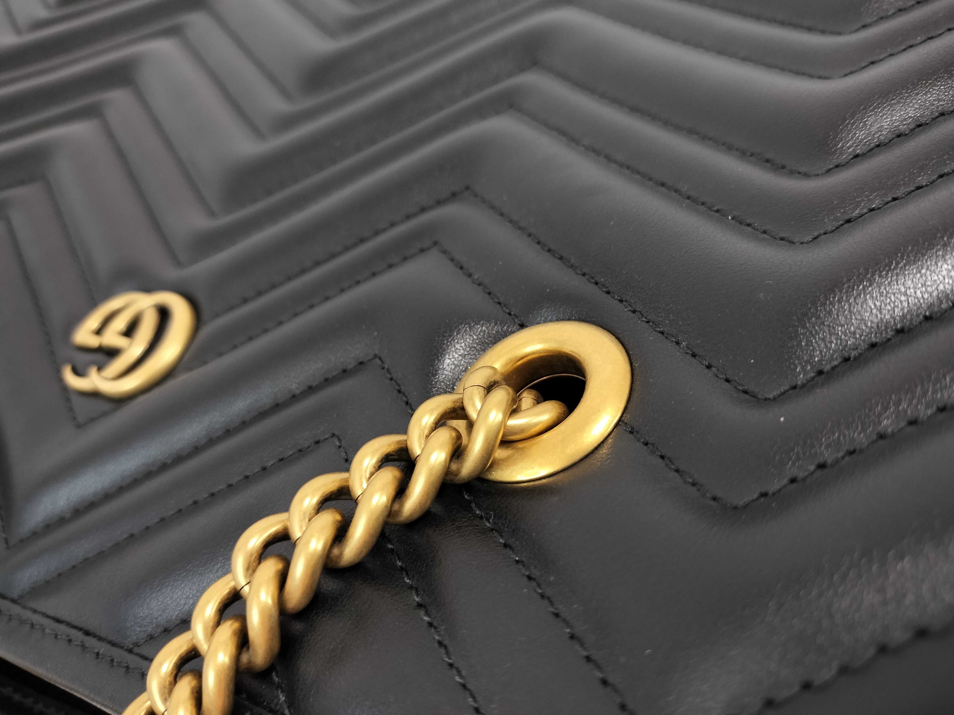 GG Marmont Leather Tote Bag — view 5