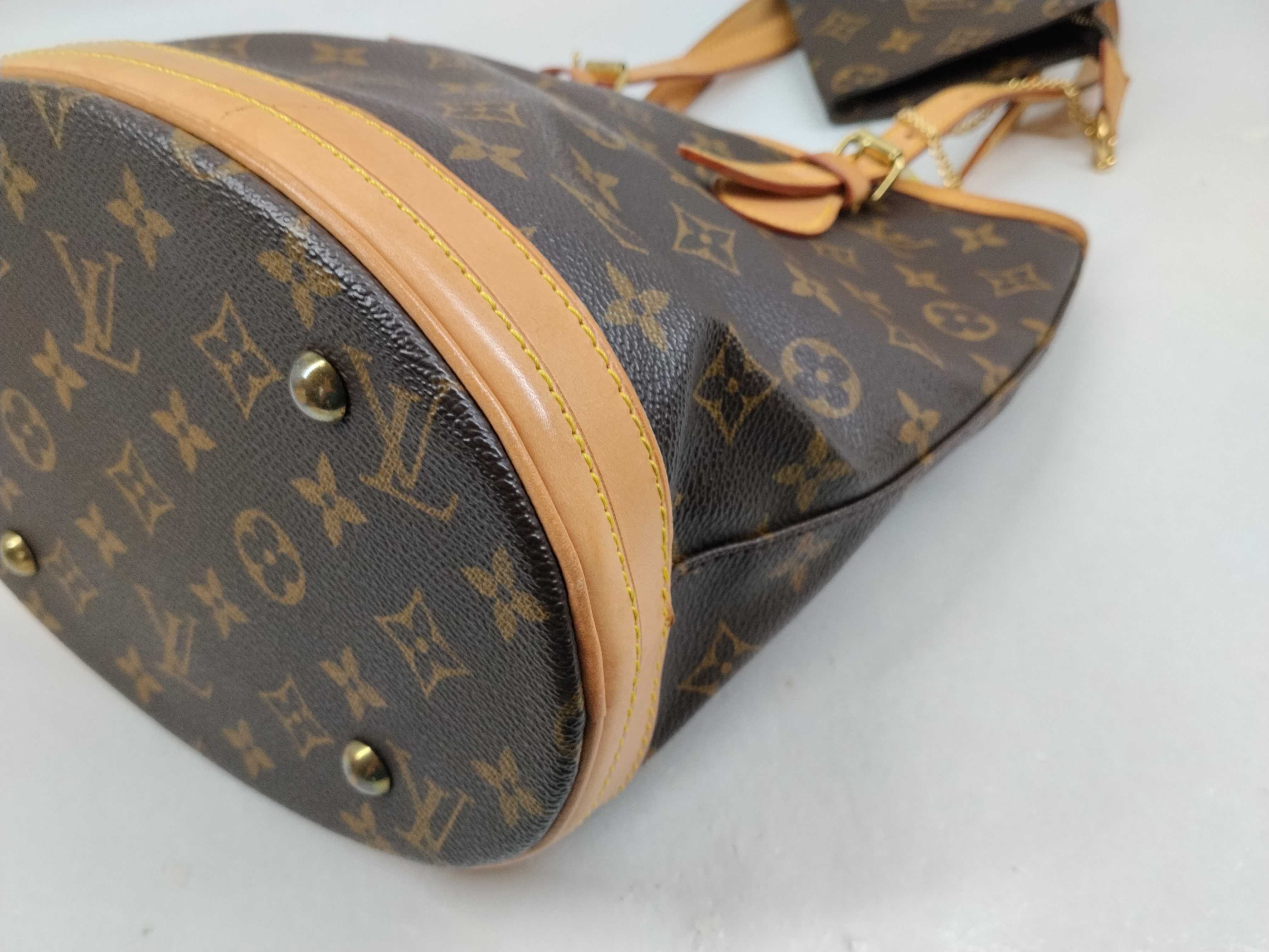 Monogram Bucket PM Shoulder Bag Tote Bag — view 6
