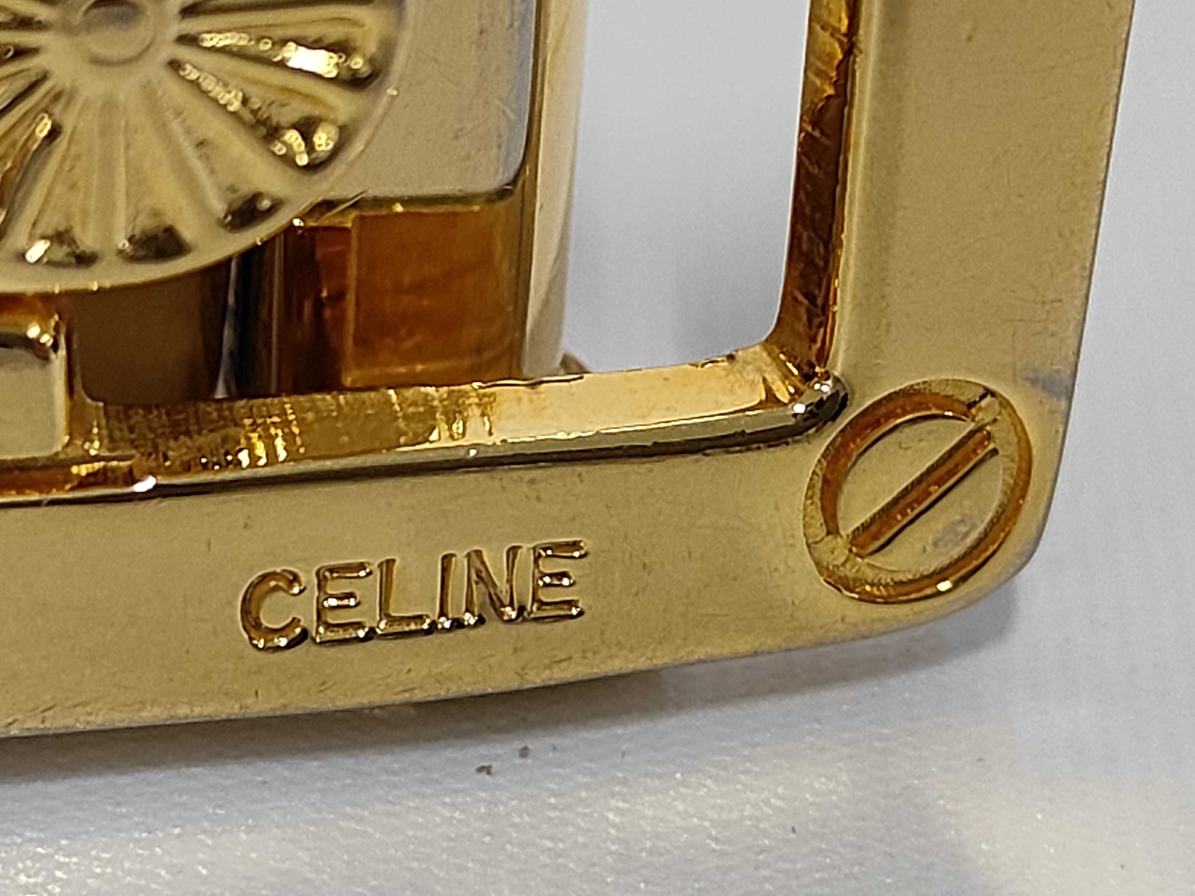 leather belt with carriage hardware. — view 6