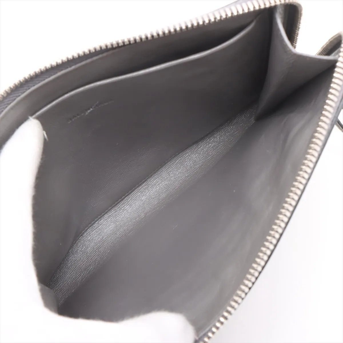 Neo Classic Leather Shoulder Bag, Gray, 644482 — view 6