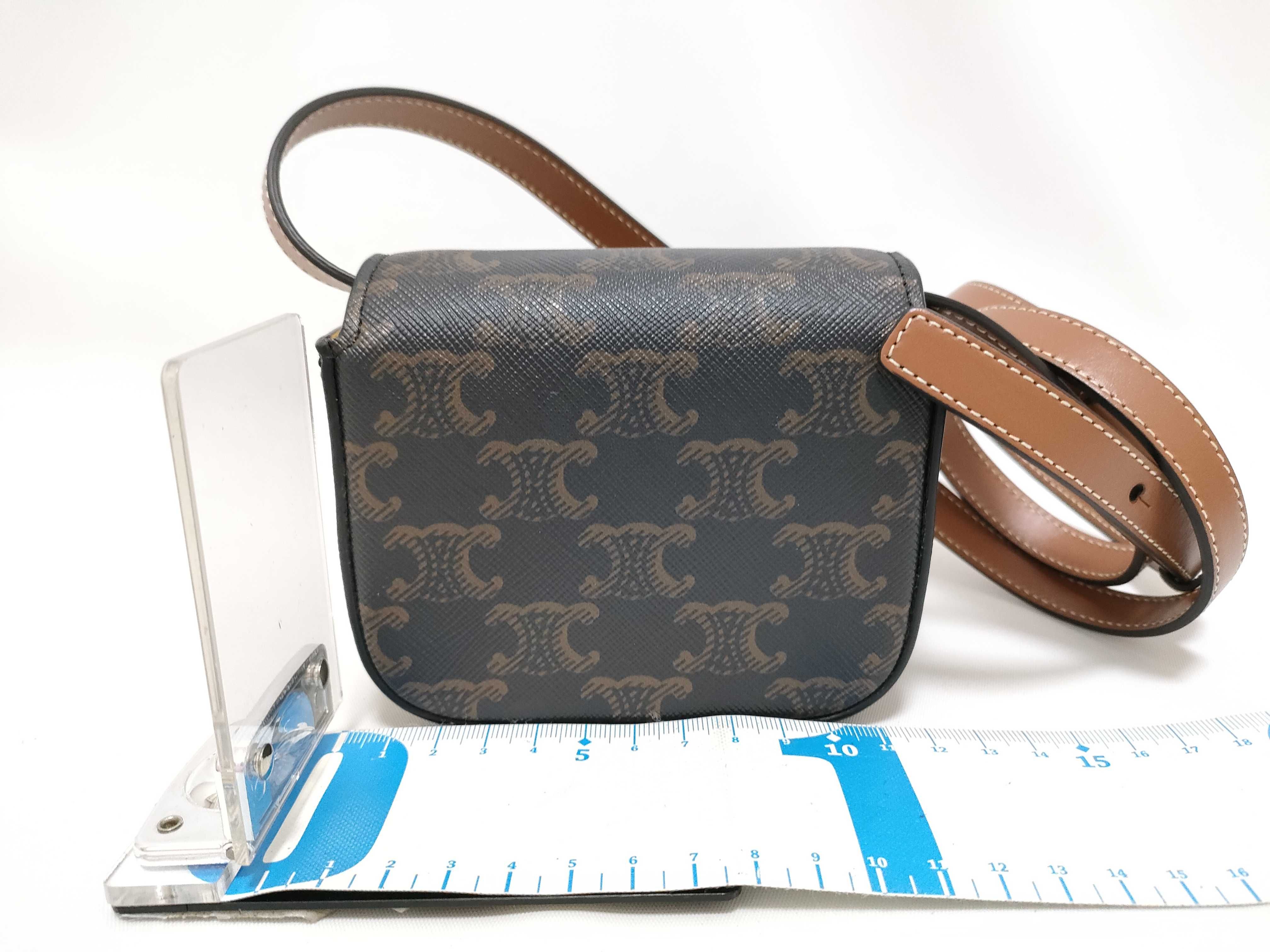 Triomphe Shoulder Bag Mini Shoulder Bag — view 2