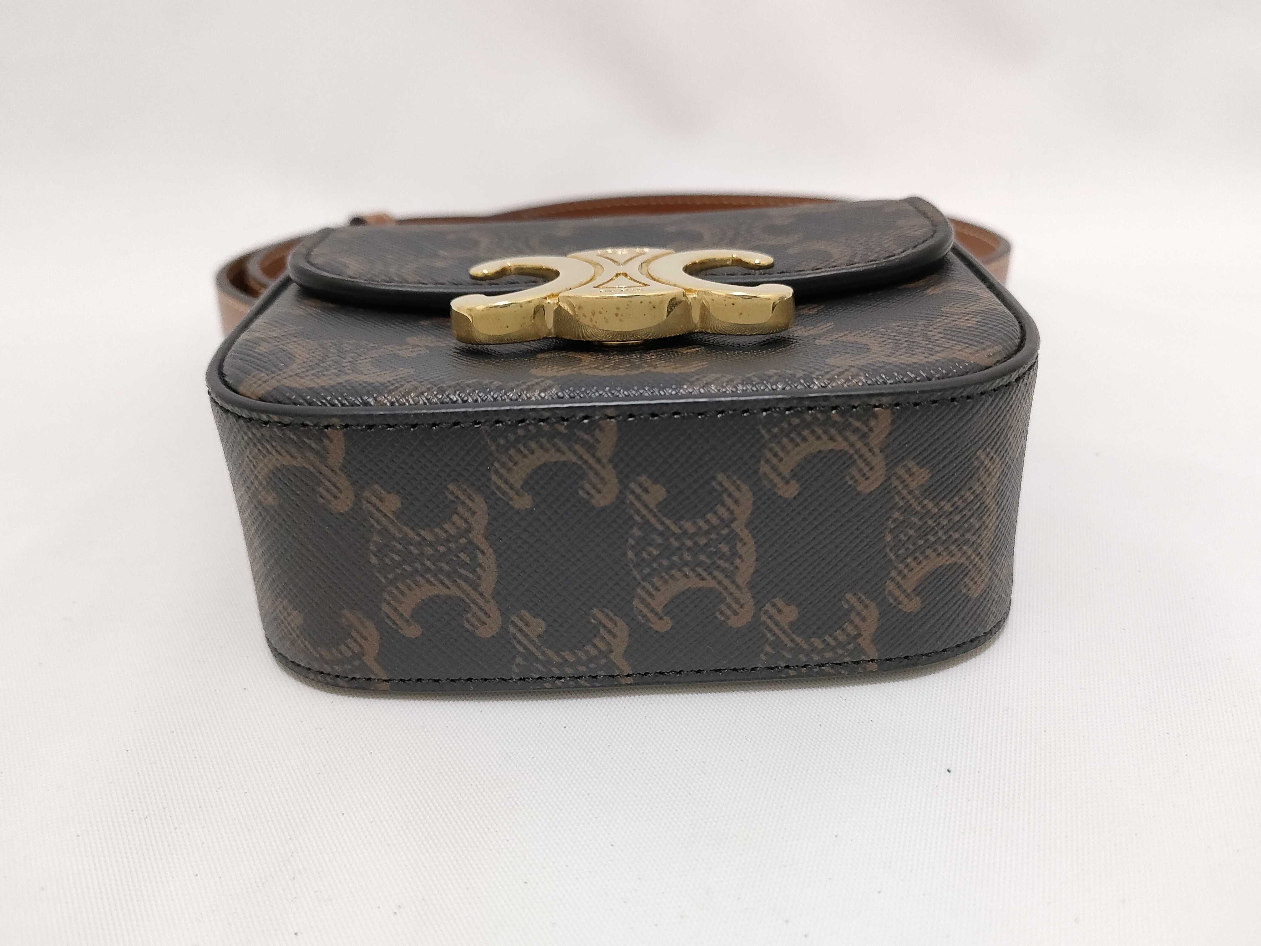 Triomphe Shoulder Bag Mini Shoulder Bag — view 7