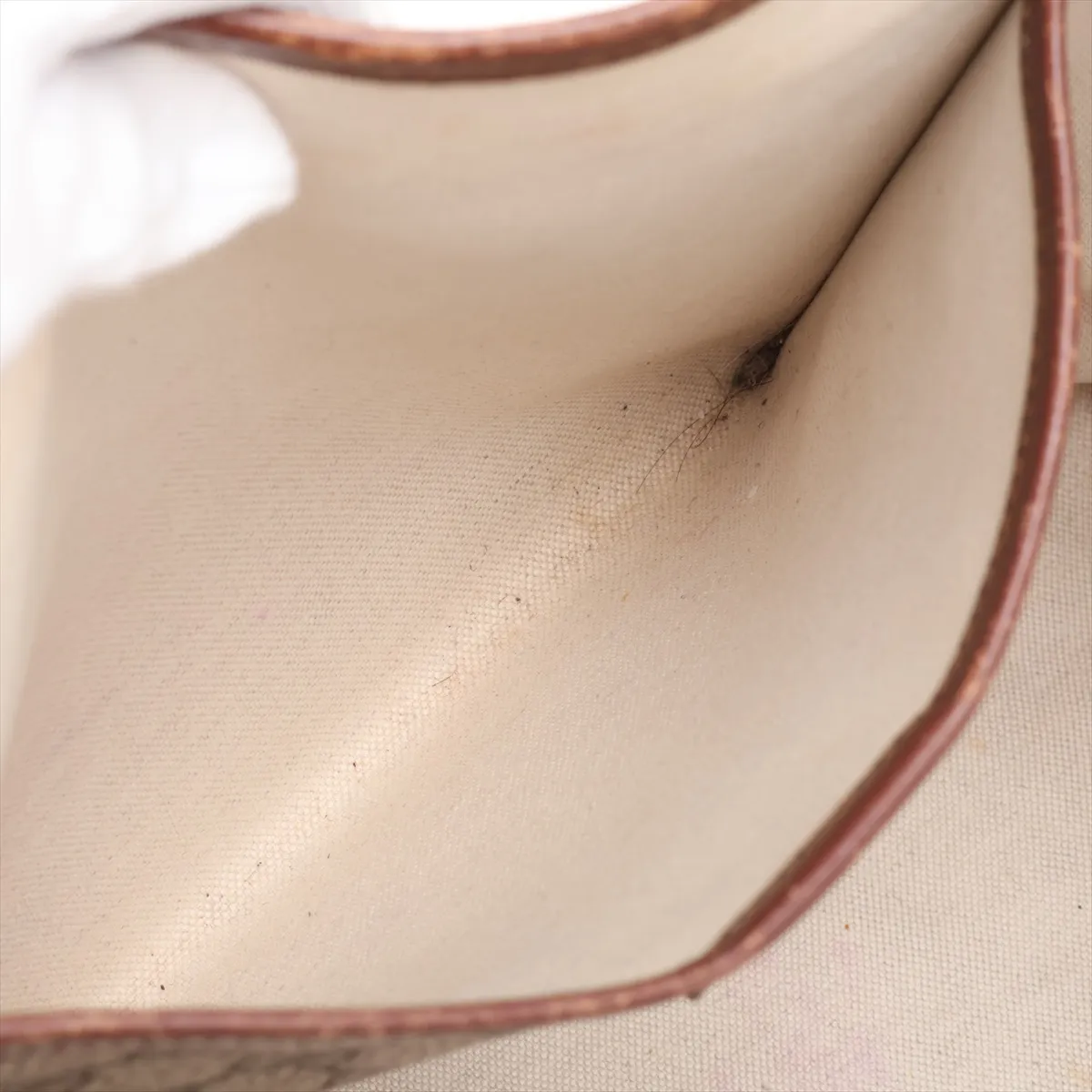 GG Supreme PVC x Leather Tote Bag, Beige x Brown, 211134 — view 8