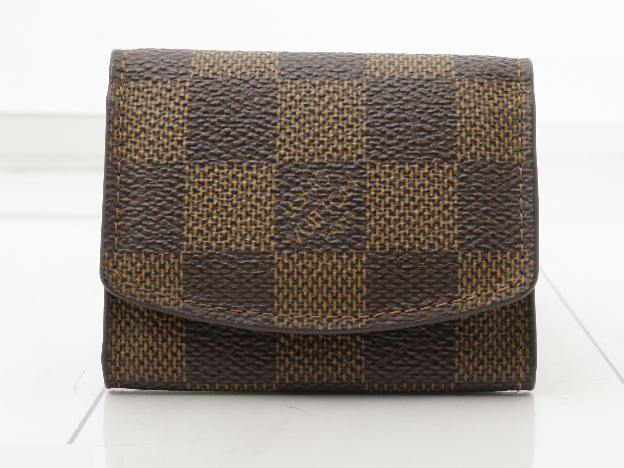 Cufflink case, Damier