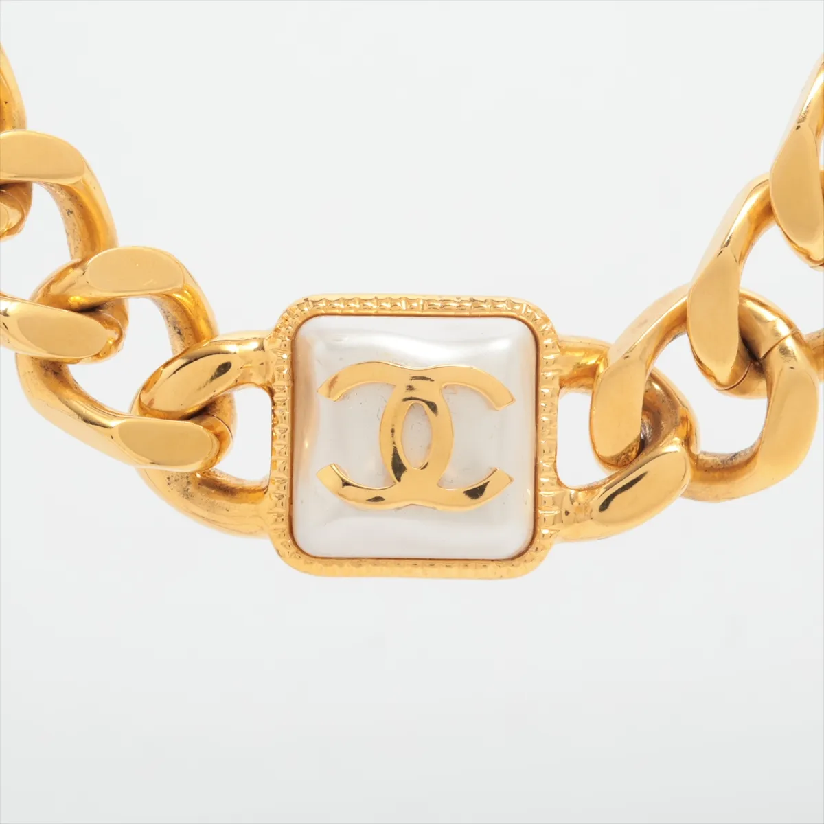 Coco Mark B20K Choker GP x Faux Pearl Gold - — view 2