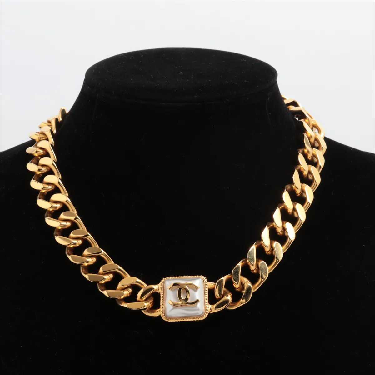 Coco Mark B20K Choker GP x Faux Pearl Gold - — view 6