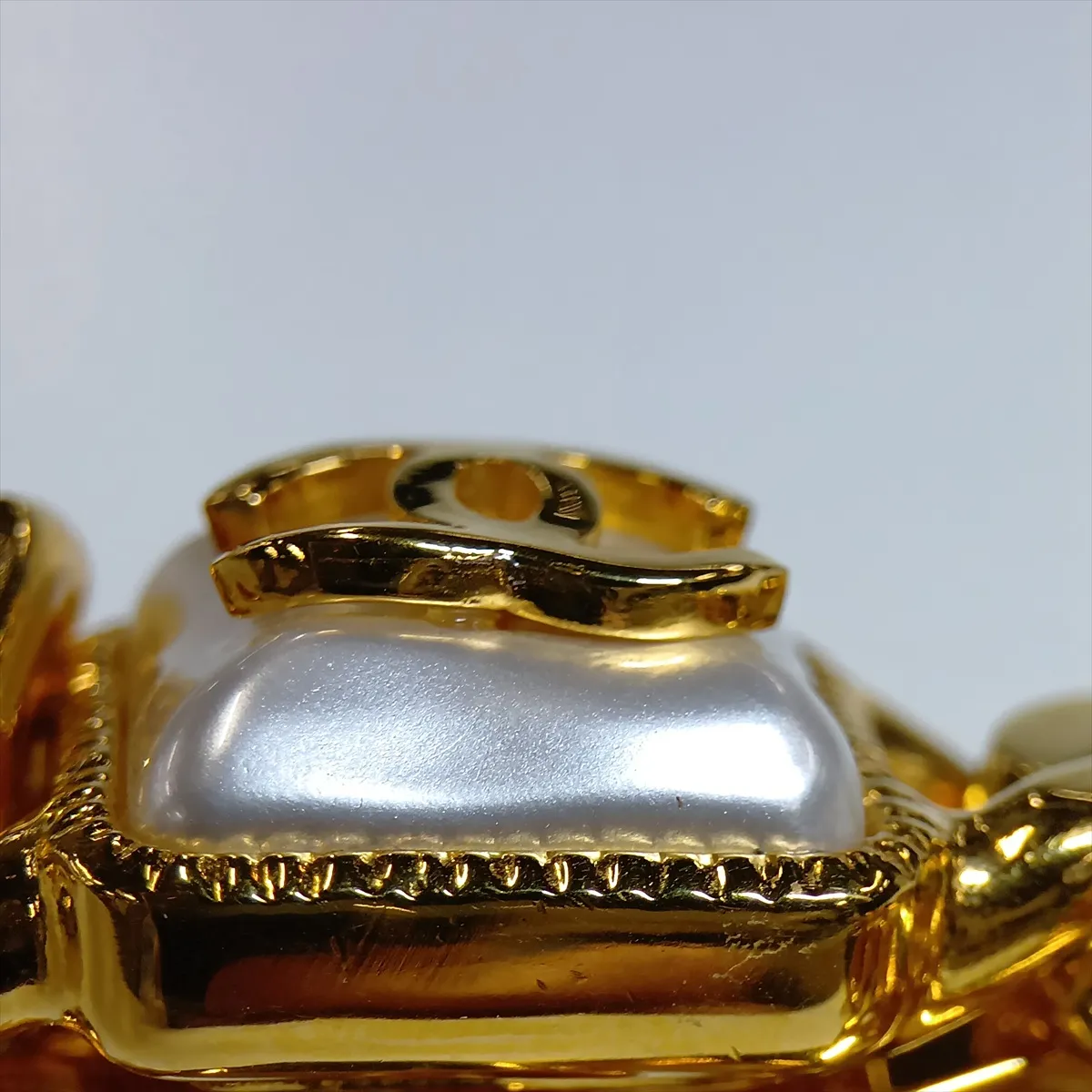 Coco Mark B20K Choker GP x Faux Pearl Gold - — view 8