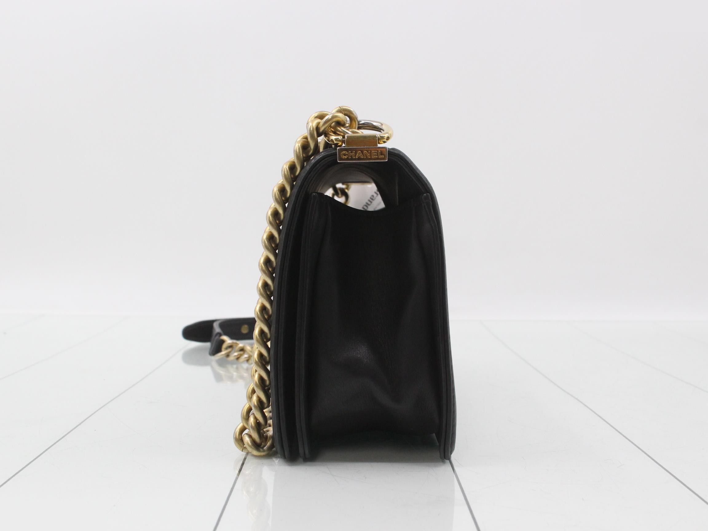 Boy Chanel Chain Shoulder Bag — view 3