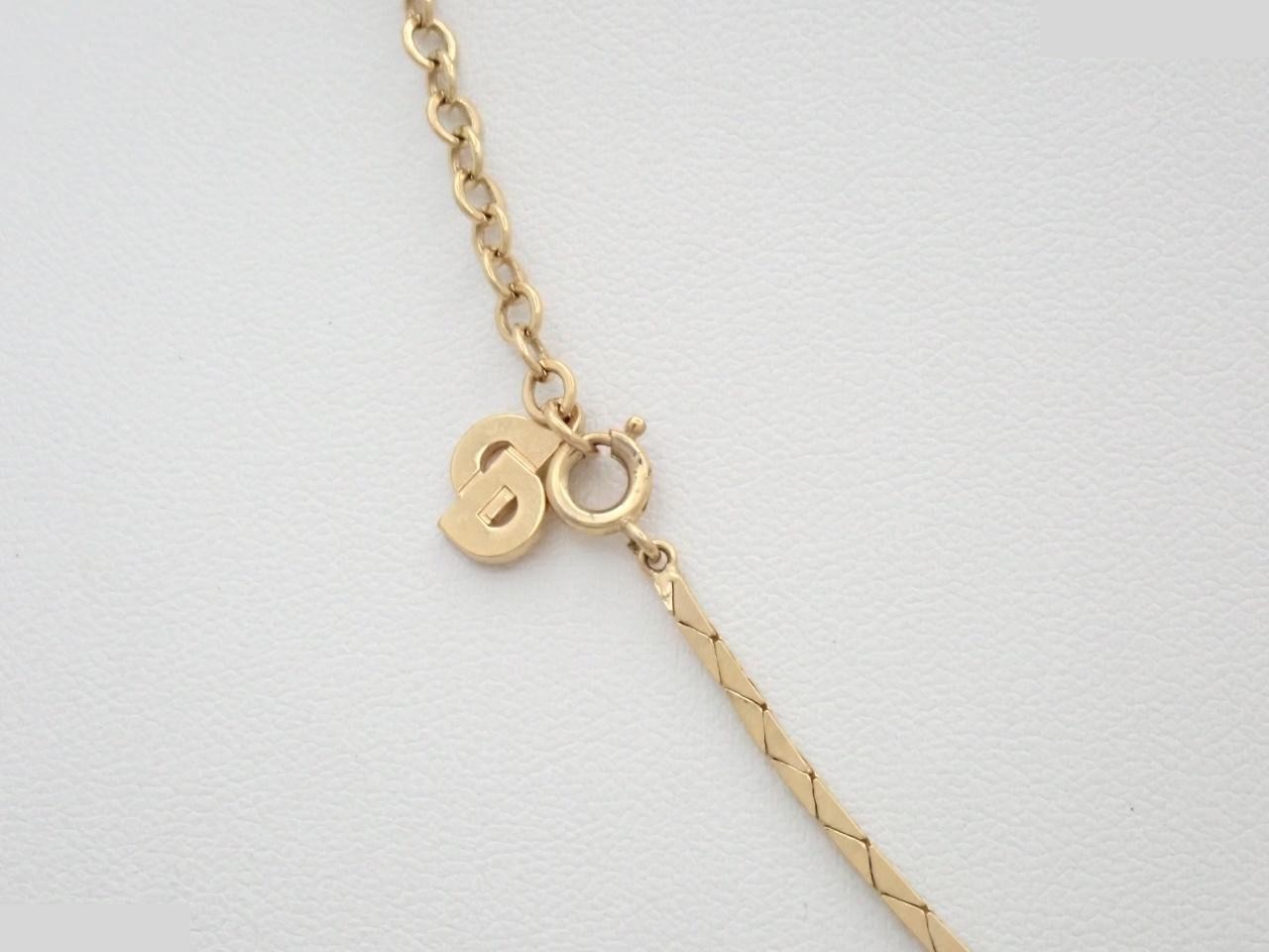 Necklace with stone, neck circumference approximately 42 cm — view 2