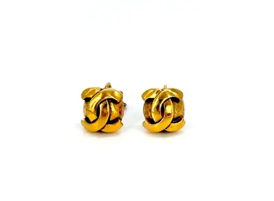 Coco Mark Gold (Precious Metal) Earrings