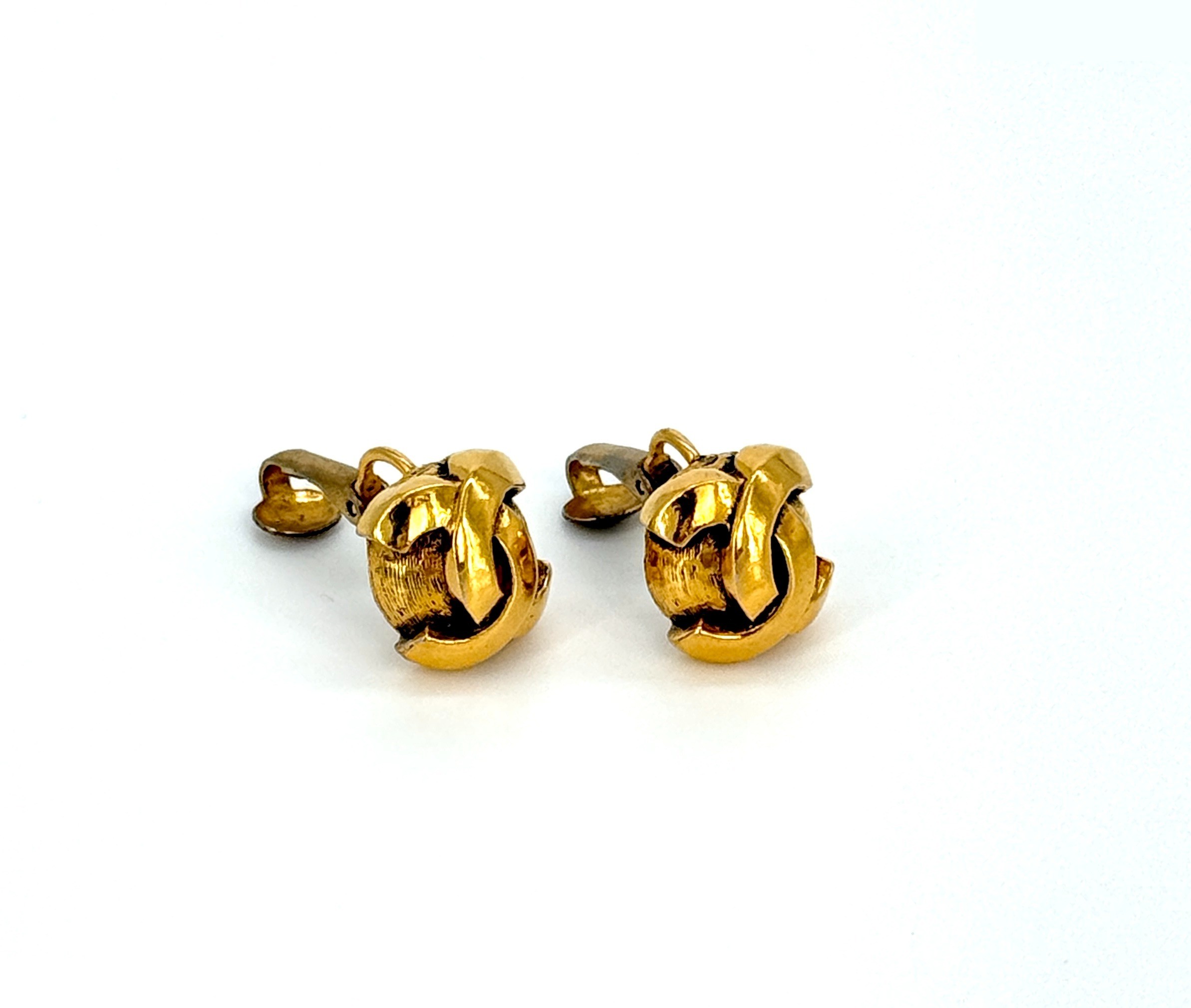 Coco Mark Gold (Precious Metal) Earrings — view 3