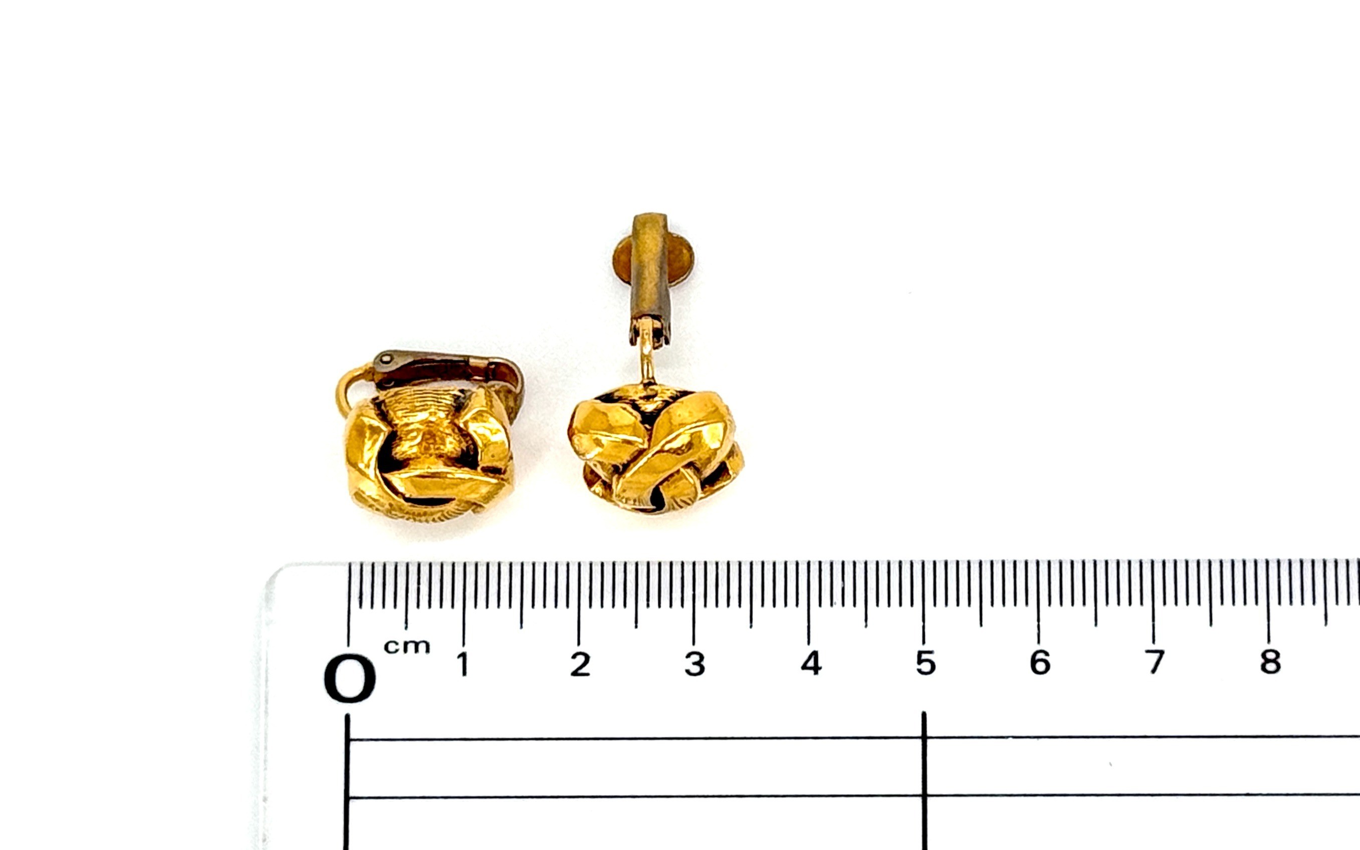 Coco Mark Gold (Precious Metal) Earrings — view 7