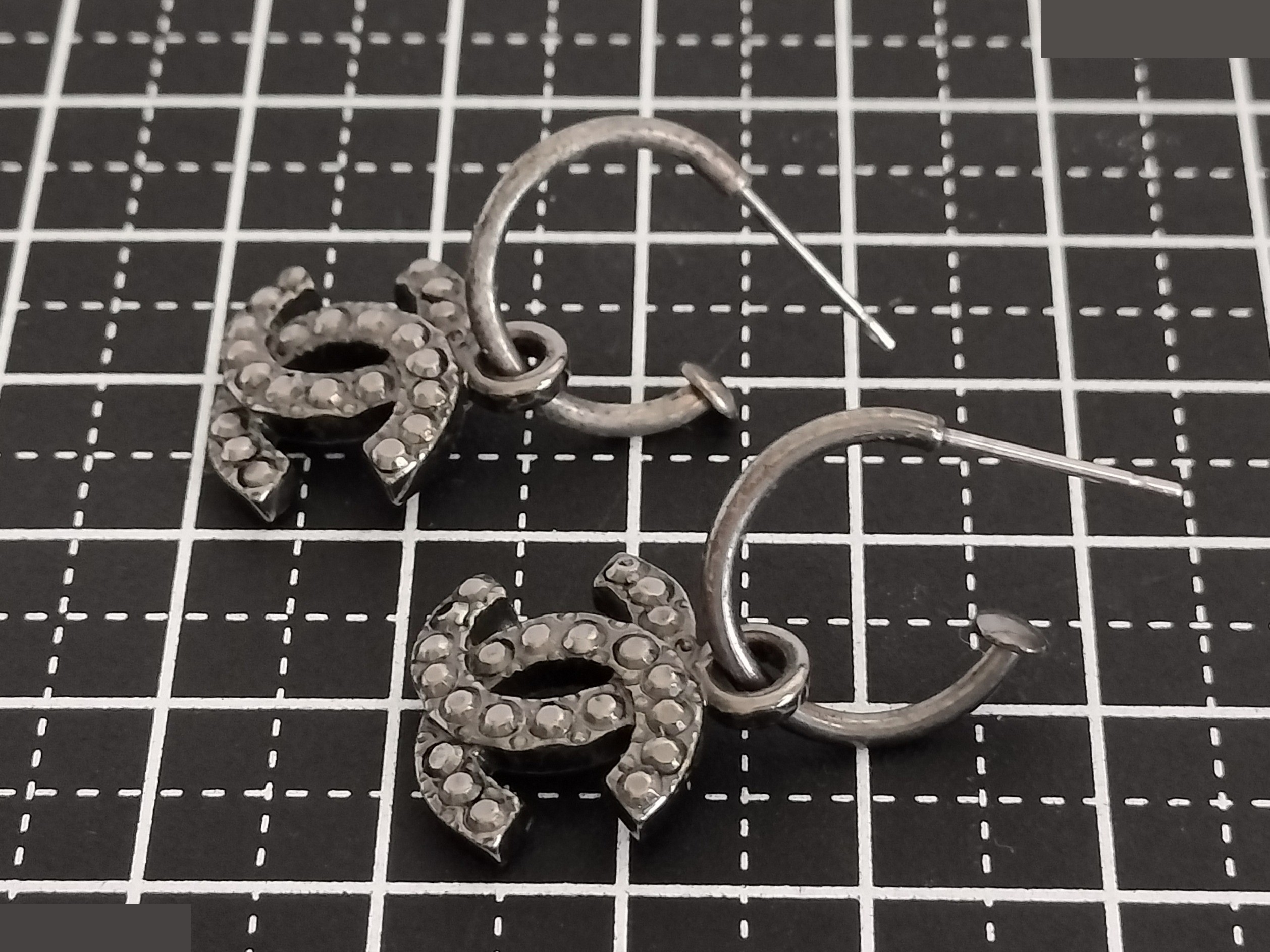 Coco studs silver earrings — view 5