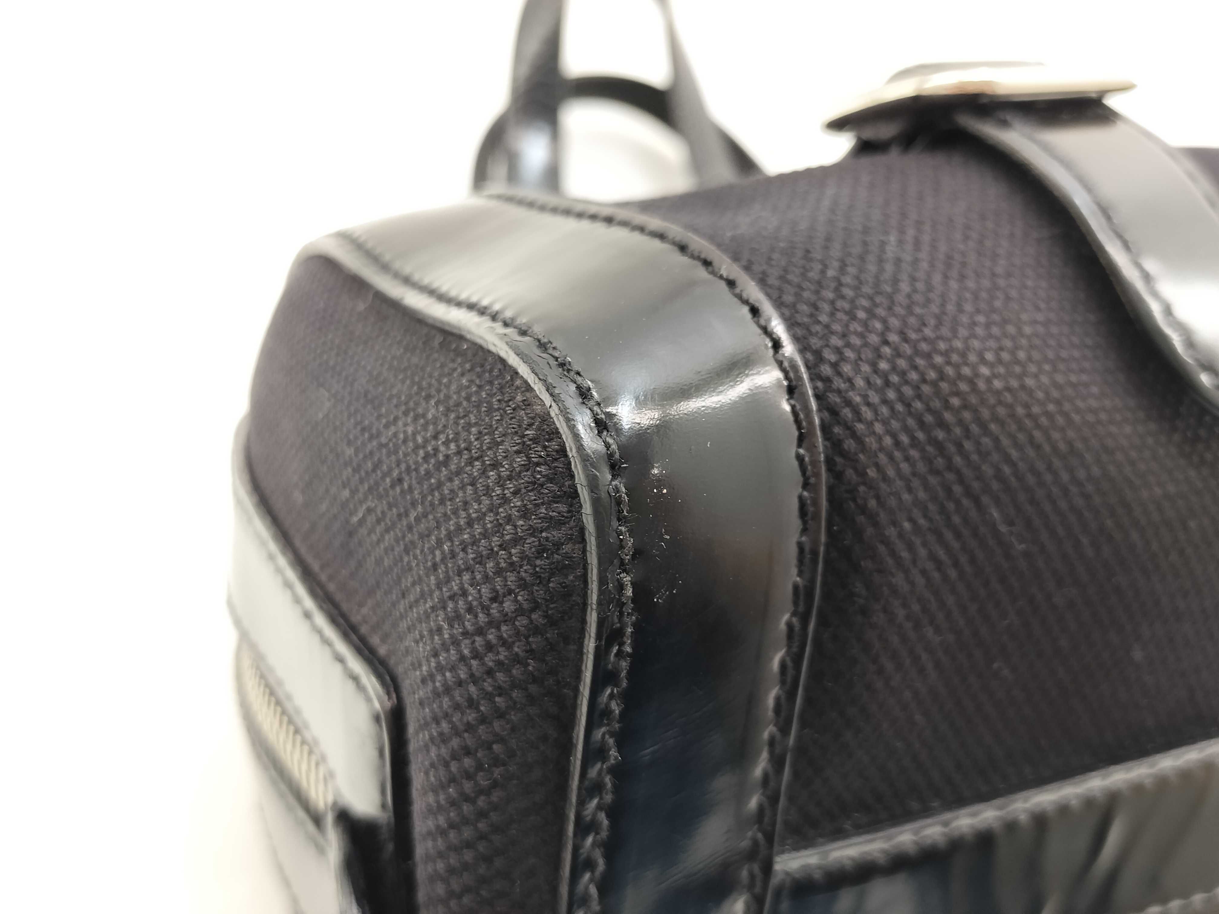 triangle plate handbag tote bag black handbag — view 8