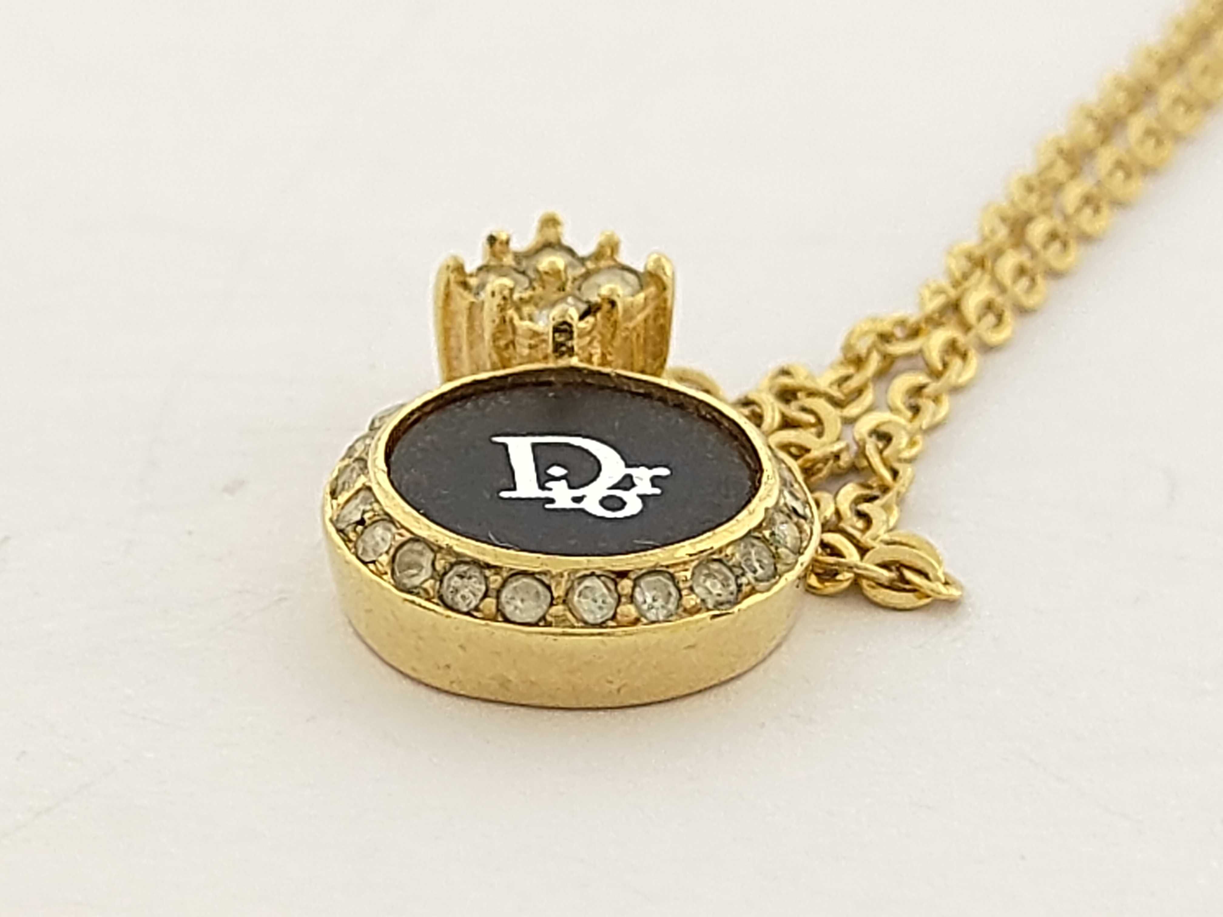 Gold Logo Necklace — view 4