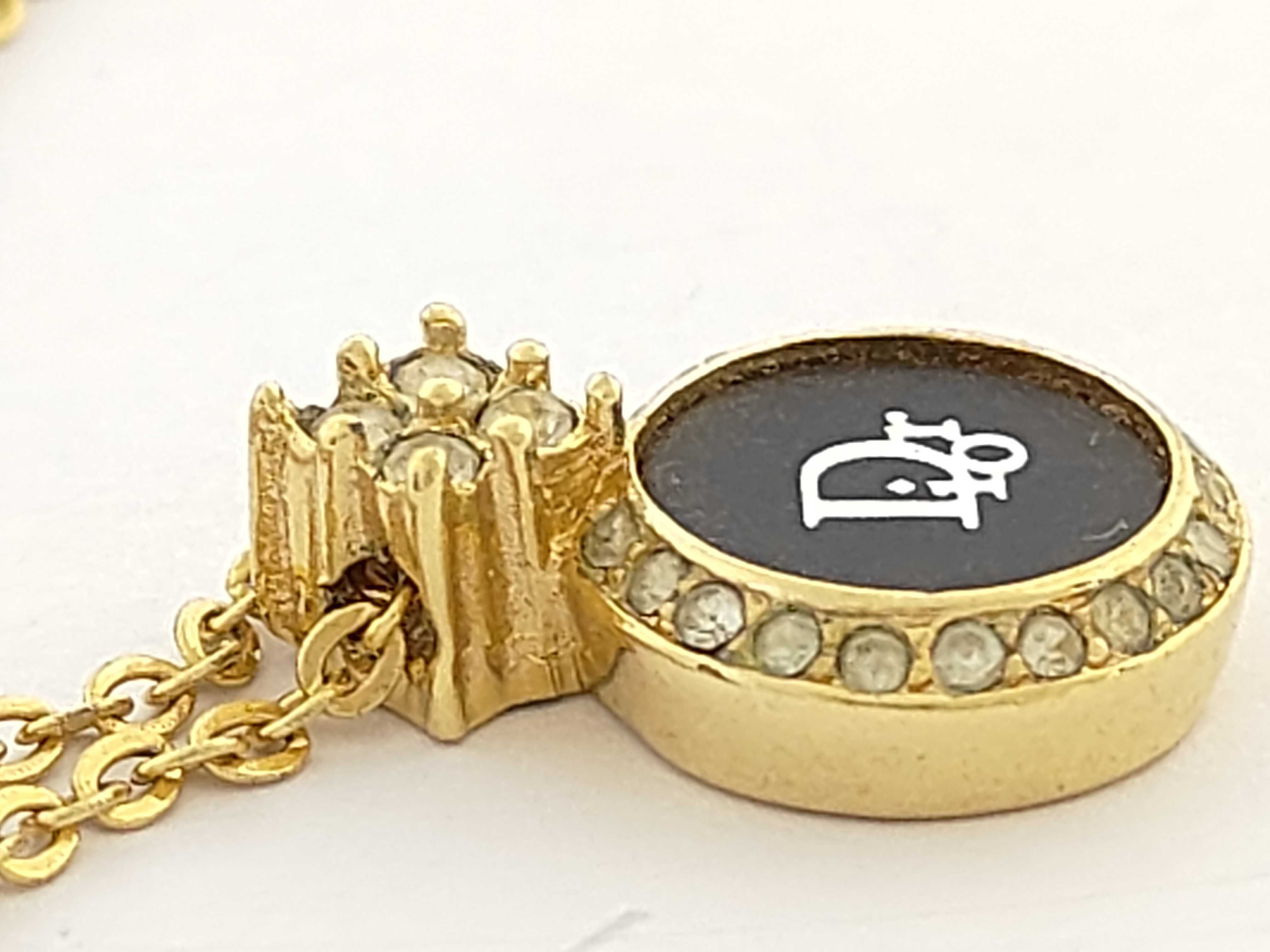 Gold Logo Necklace — view 5