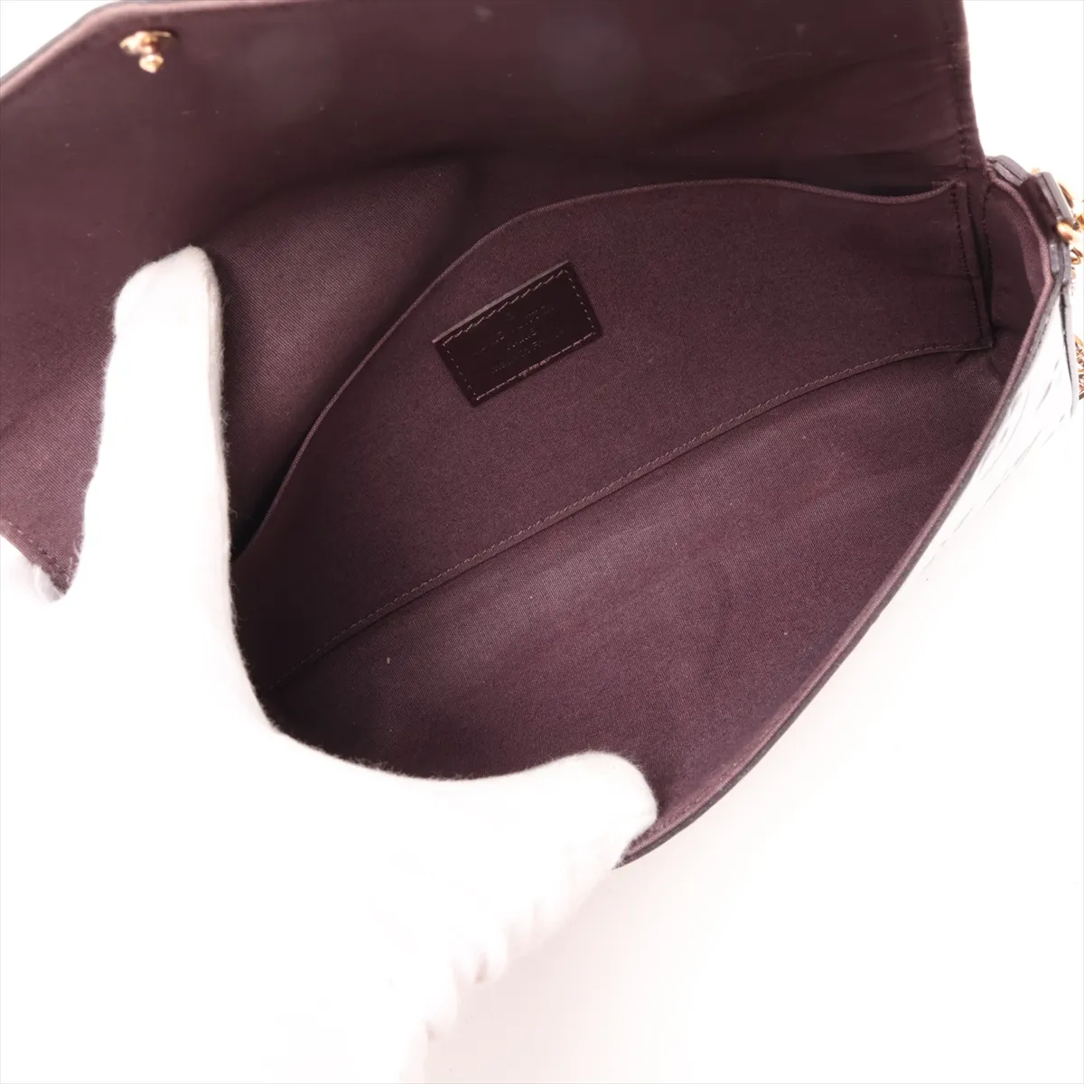 Vernis Pochette Felicie M61267 TJ4188 Brown — view 6