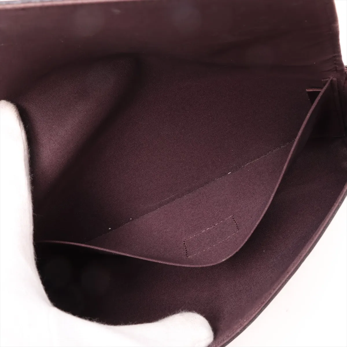 Vernis Pochette Felicie M61267 TJ4188 Brown — view 7
