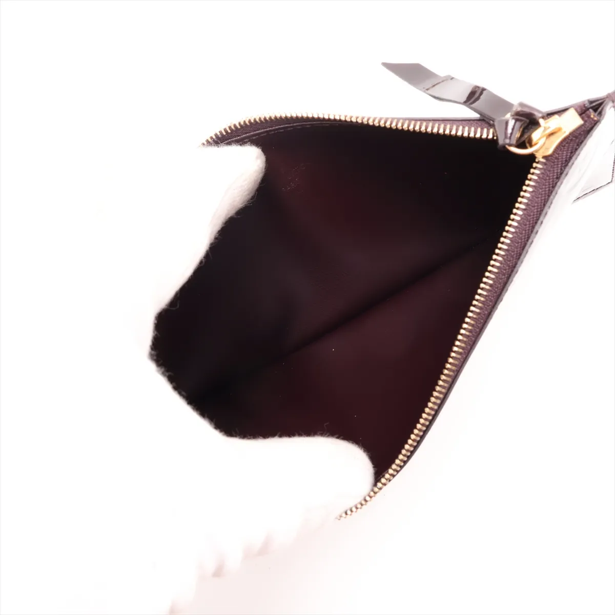 Vernis Pochette Felicie M61267 TJ4188 Brown — view 9