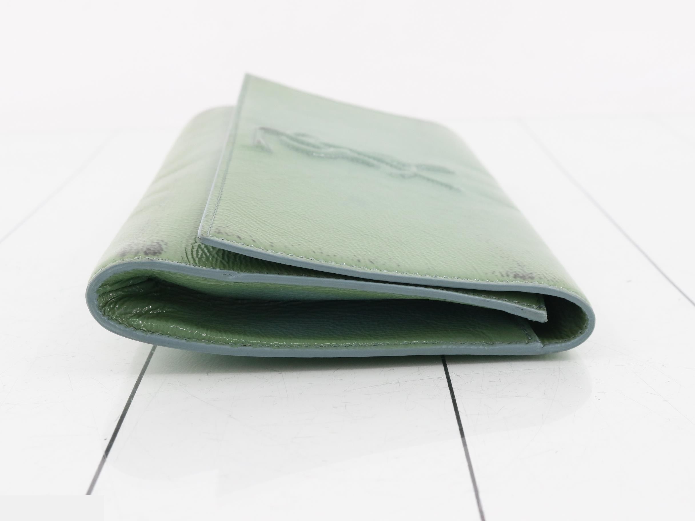 Clutch Pouch, Patent Leather — view 3