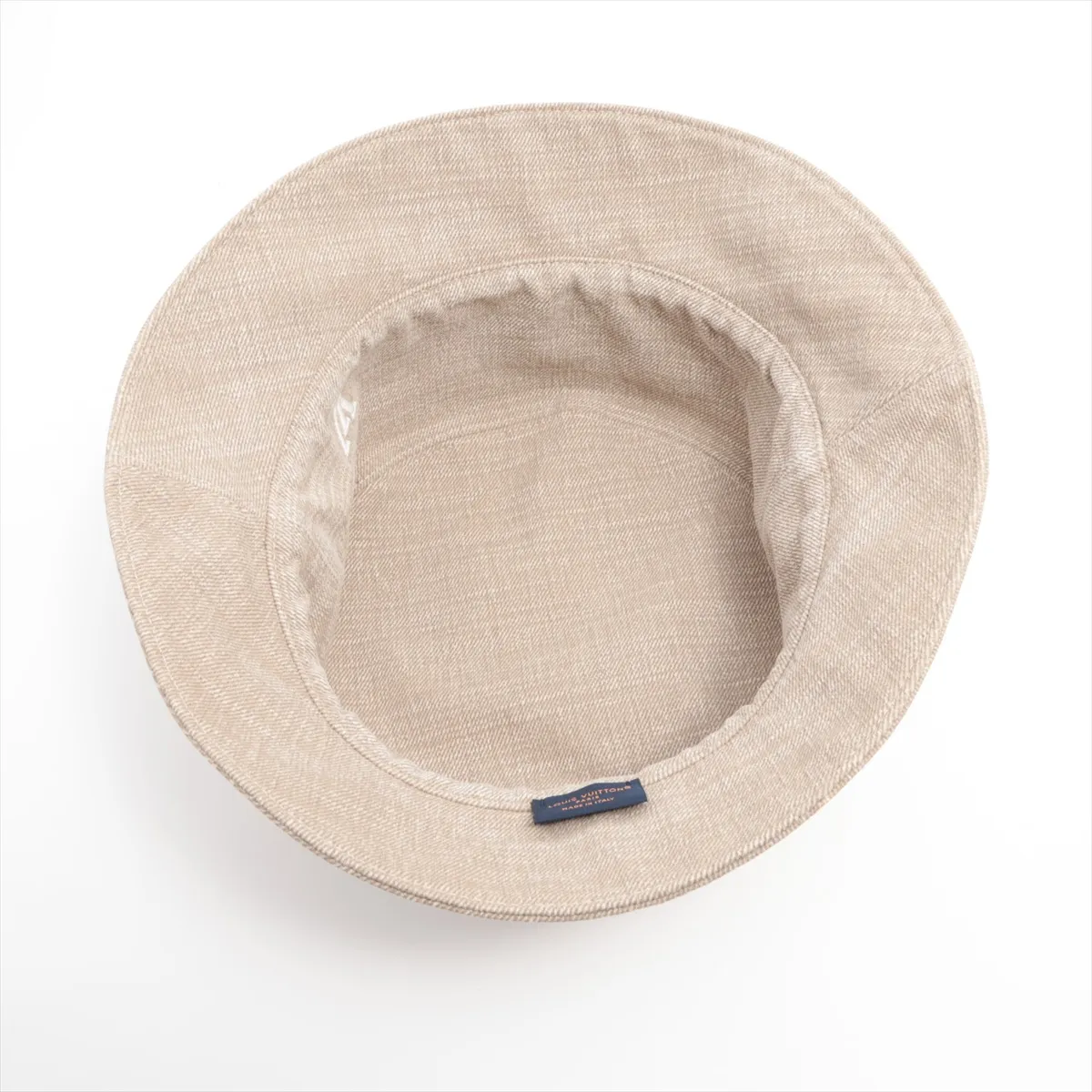 monogram hat fabric beige — view 4