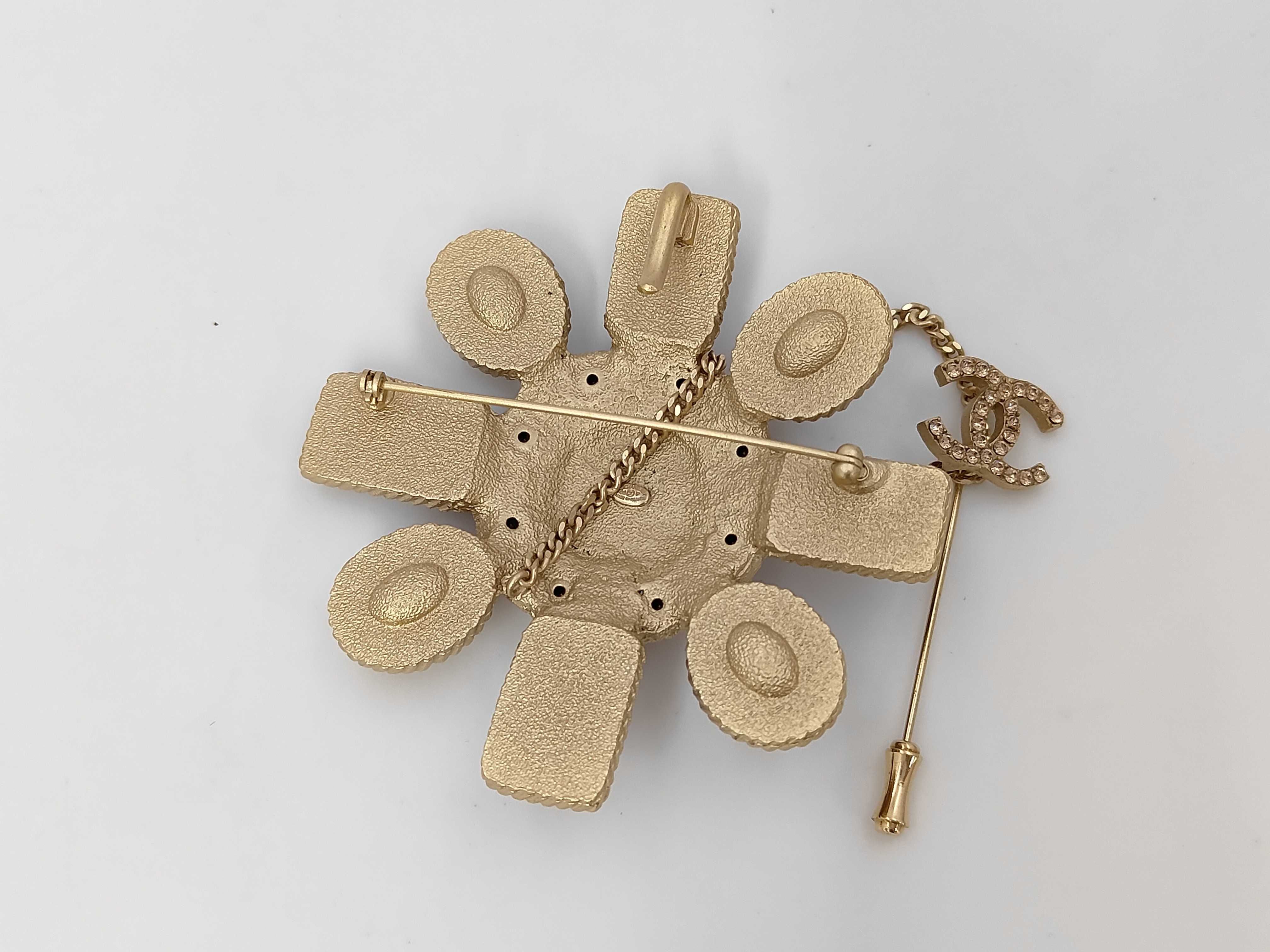 Coco Mark Bijou Gripoix Brooch 02/P Brooch — view 2