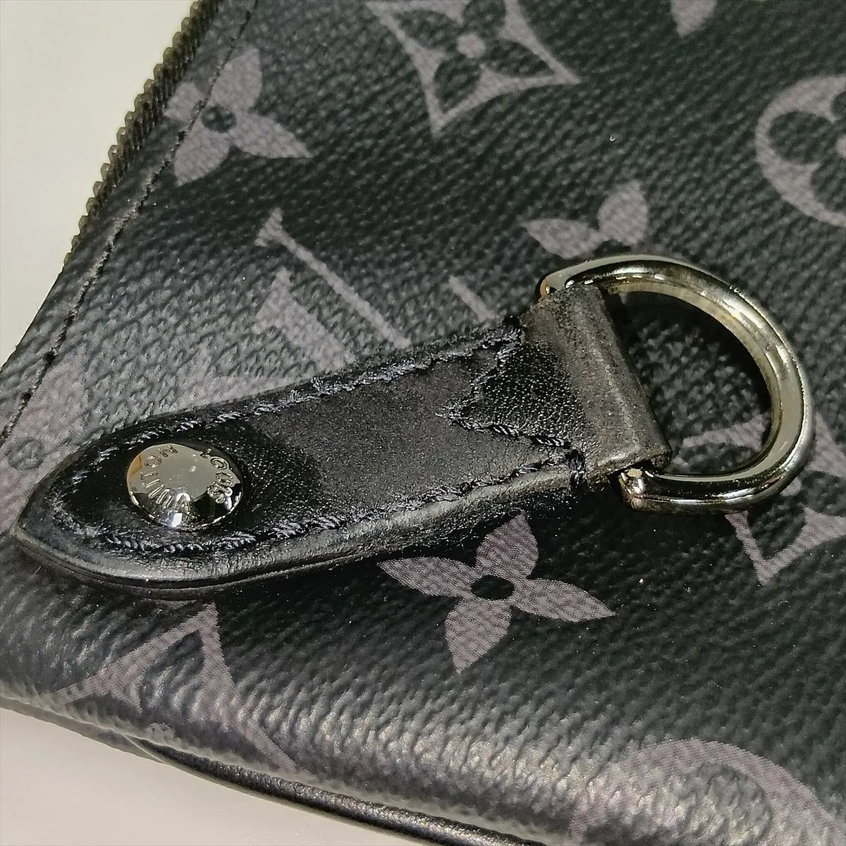 Monogram Eclipse Trio Messenger M69443 Black (RFID detected) — view 14