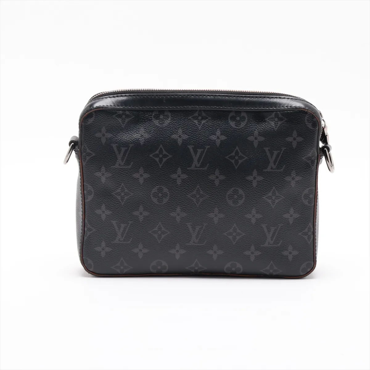 Monogram Eclipse Trio Messenger M69443 Black (RFID detected) — view 4