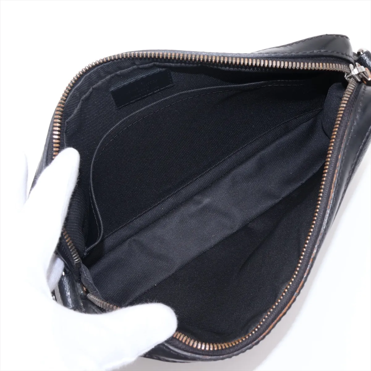 Monogram Eclipse Trio Messenger M69443 Black (RFID detected) — view 8