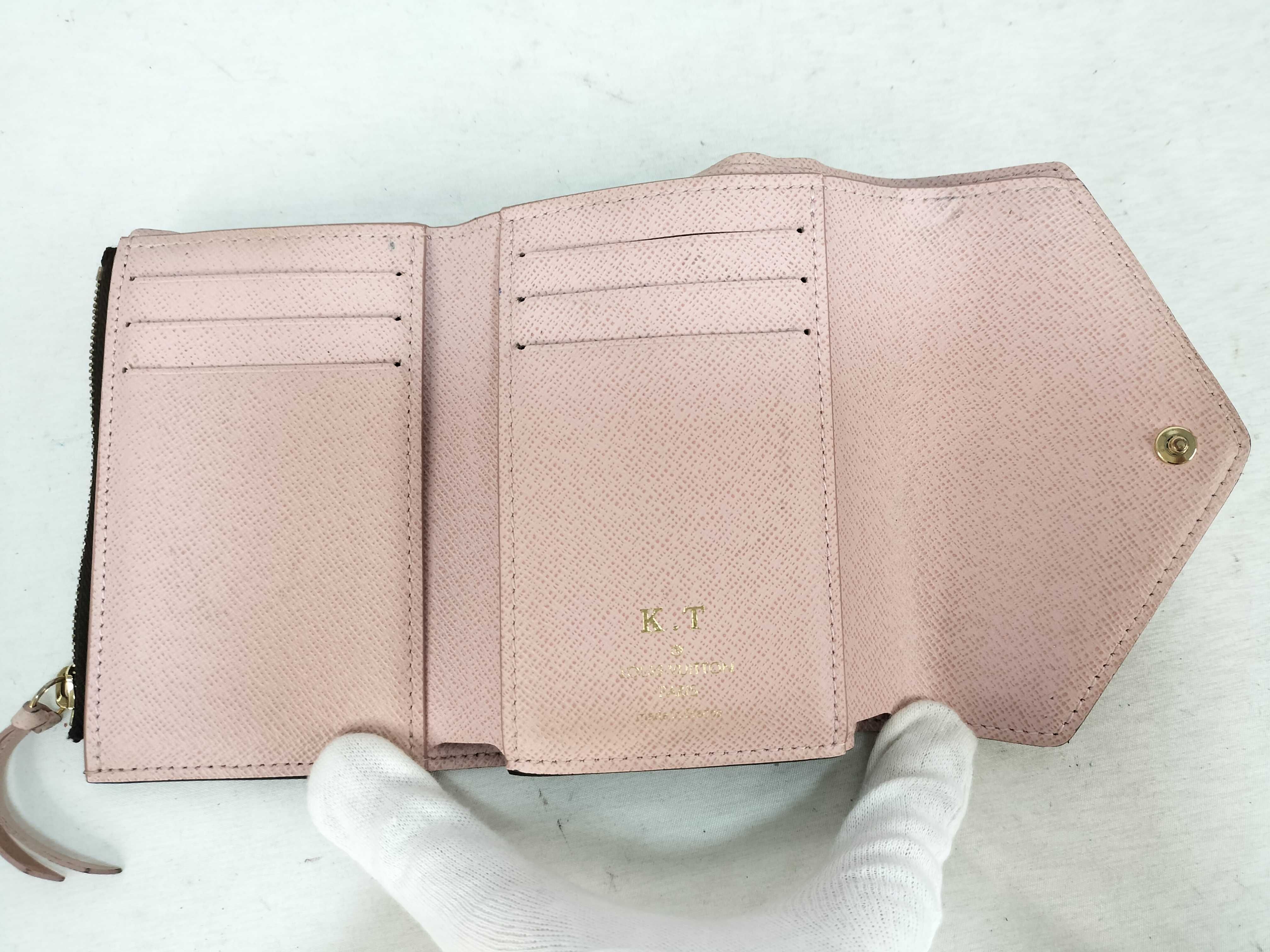 Monogram LOUIS VUITTON Wallet Initial Wallet — view 12