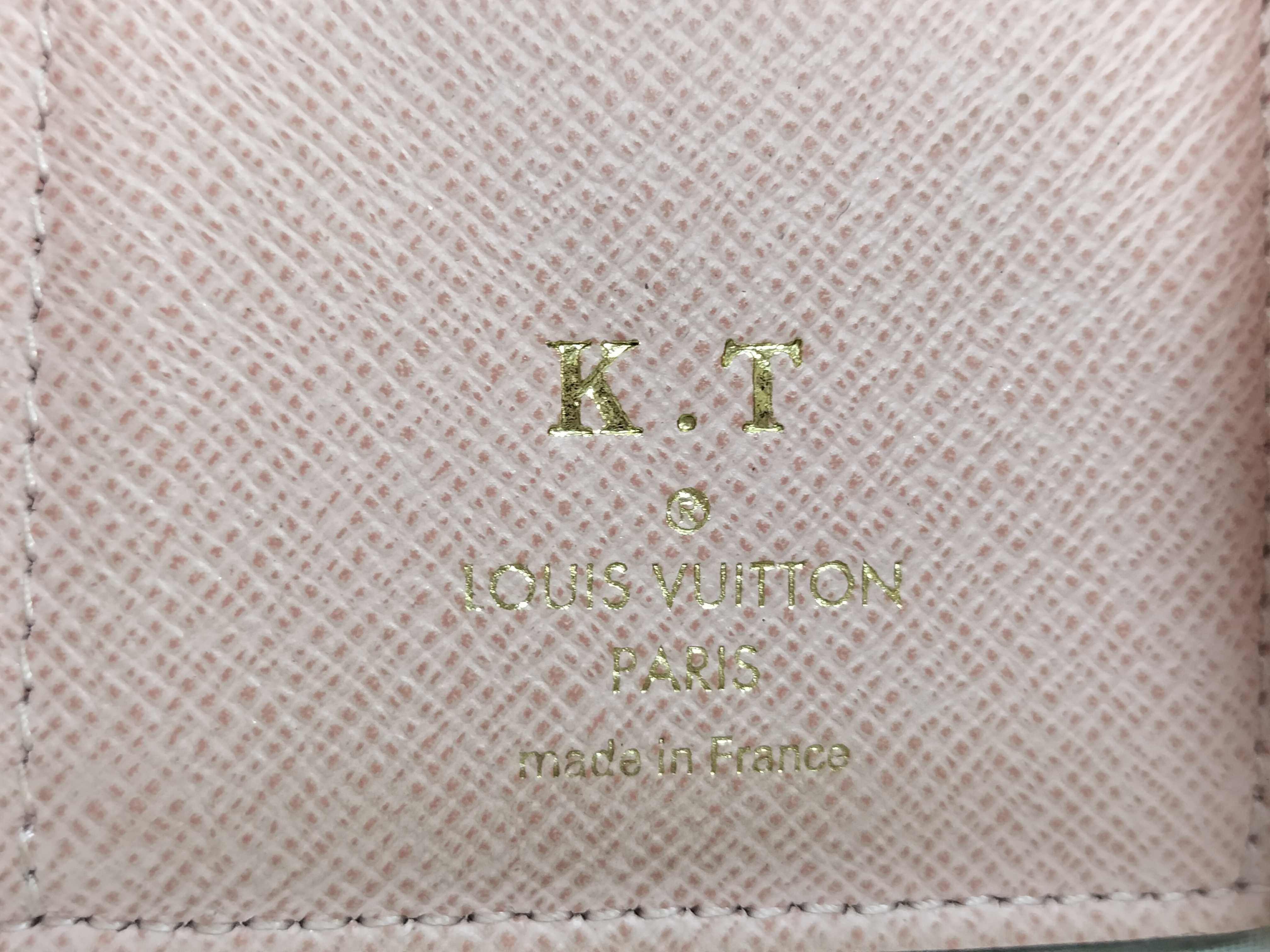 Monogram LOUIS VUITTON Wallet Initial Wallet — view 14
