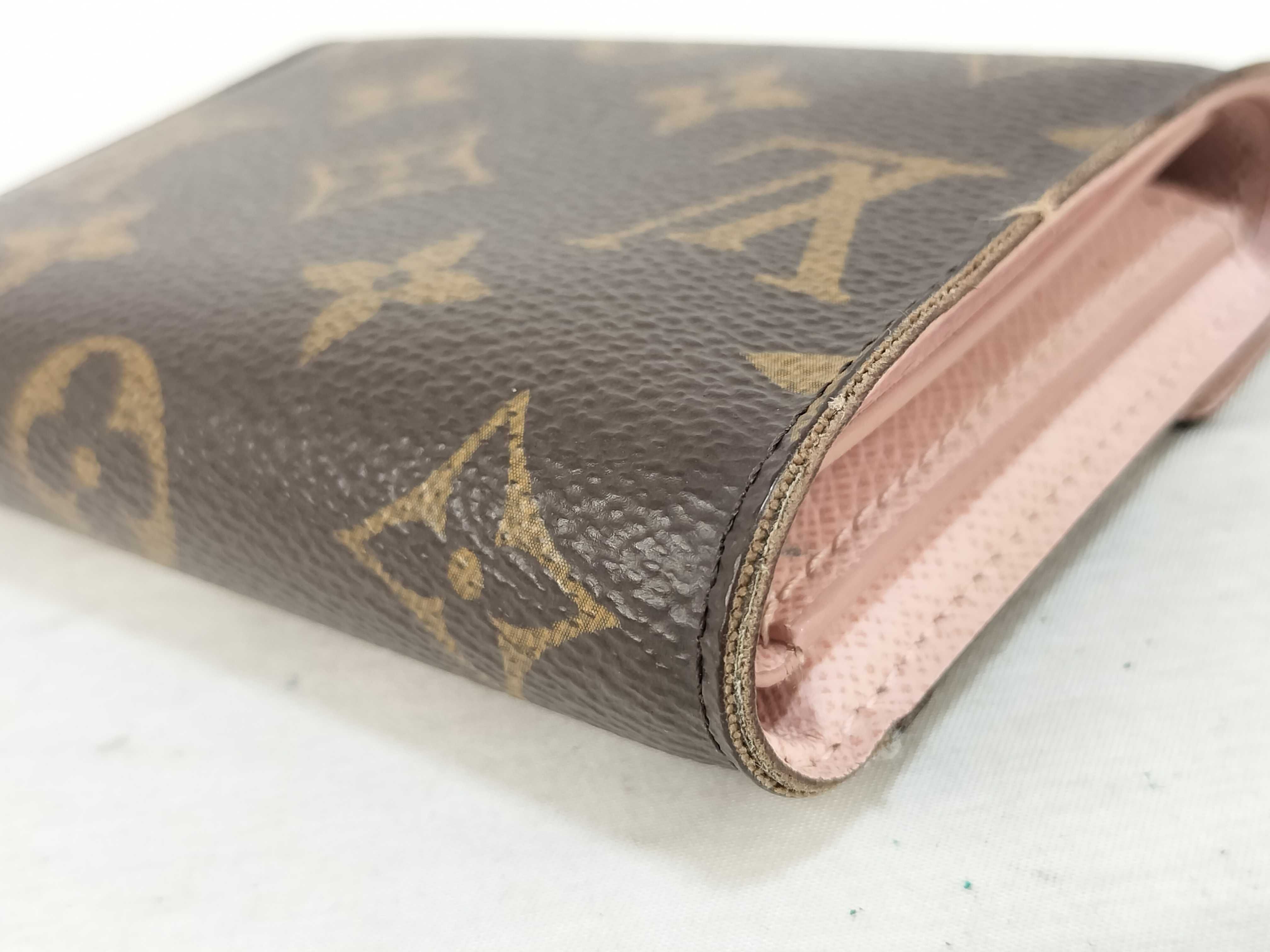 Monogram LOUIS VUITTON Wallet Initial Wallet — view 4