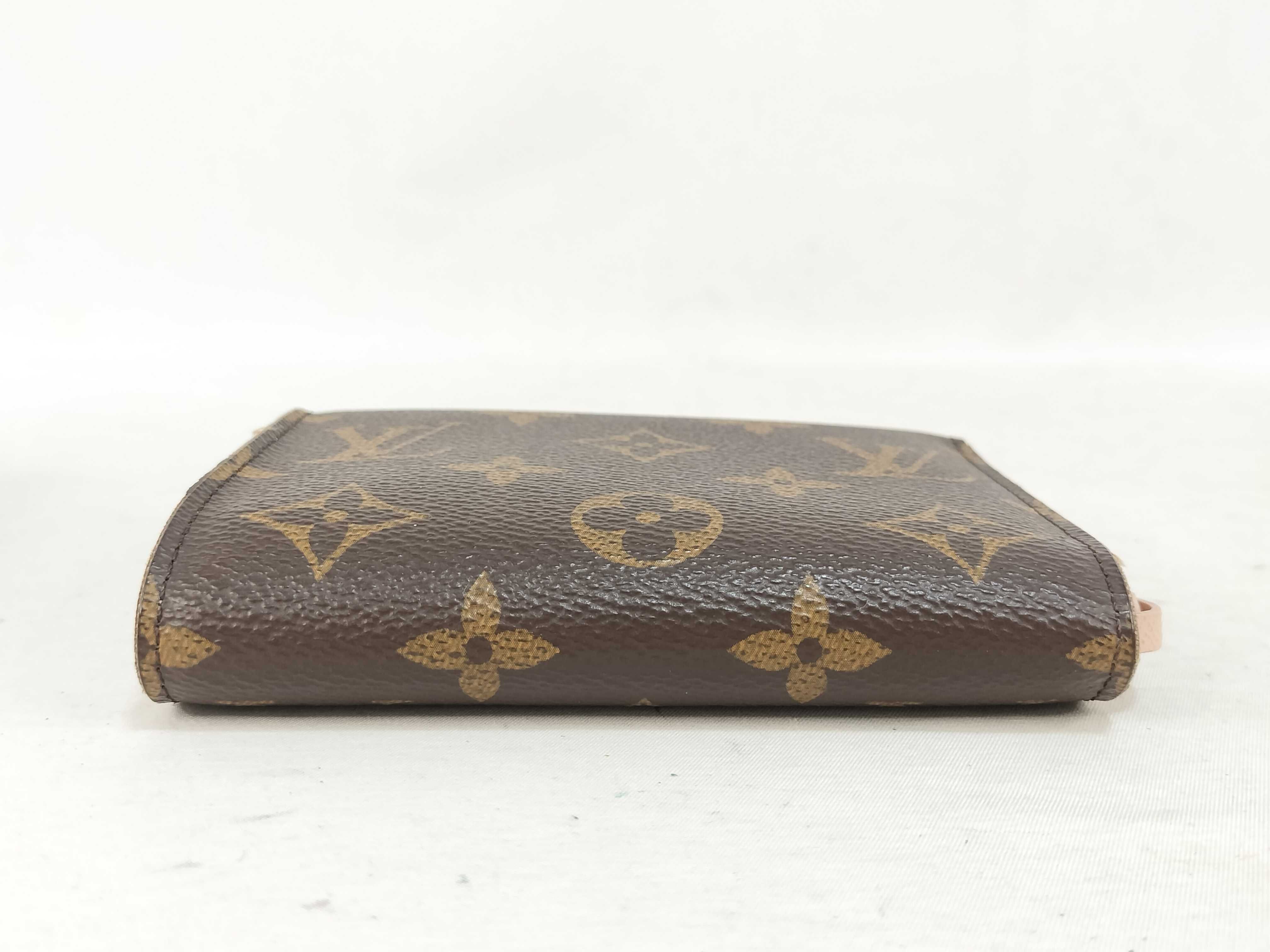 Monogram LOUIS VUITTON Wallet Initial Wallet — view 6