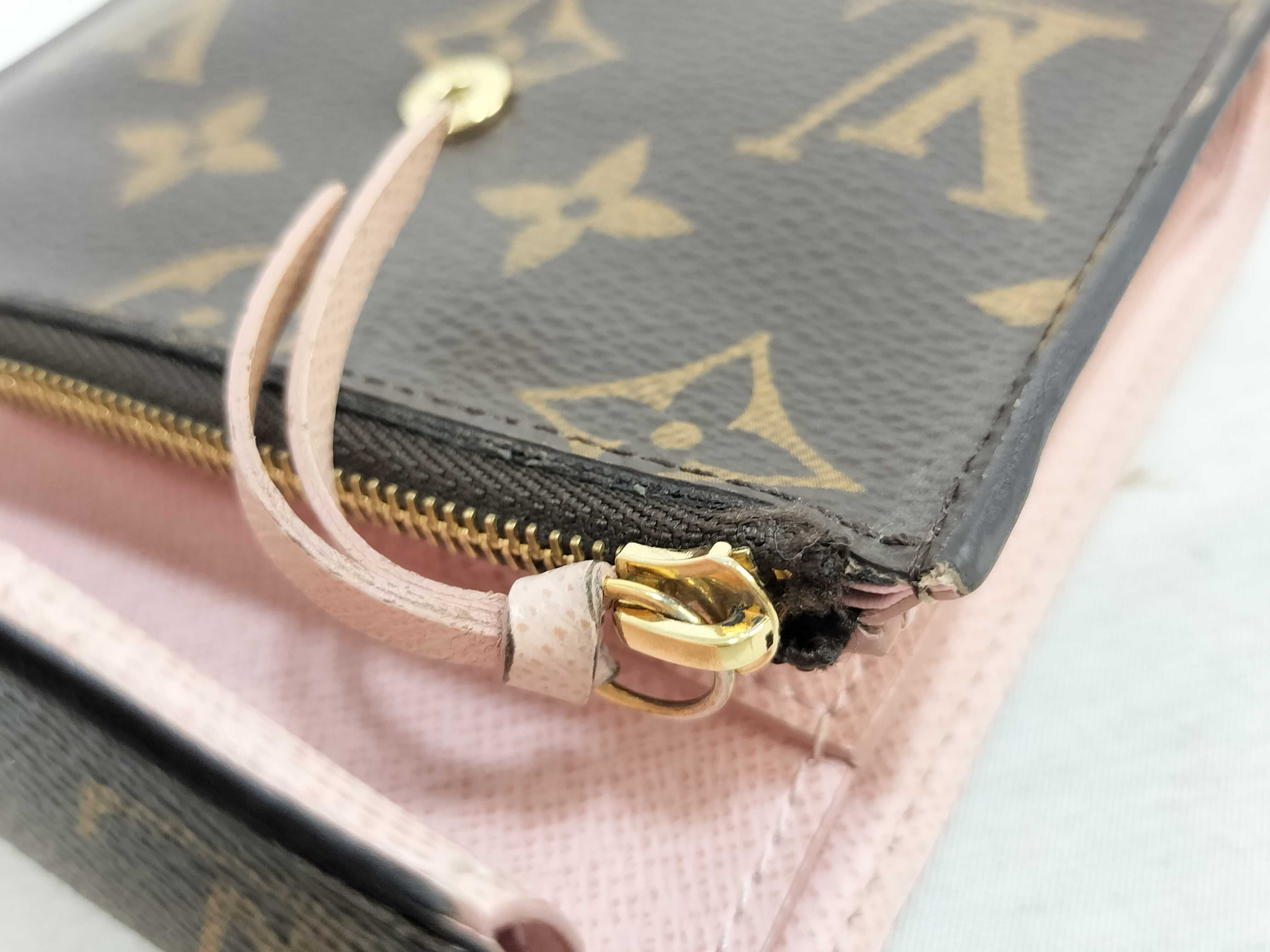 Monogram LOUIS VUITTON Wallet Initial Wallet — view 8